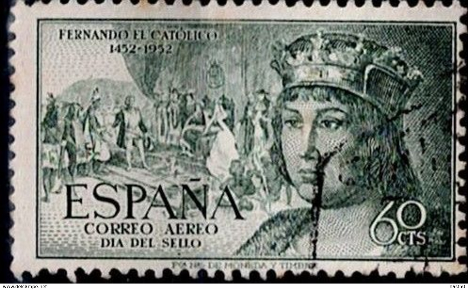 Spanien Spain Espagne - Tag Der Briefmarke (EDIFIL 1111) 1952 - Gest Used Obl - Usati