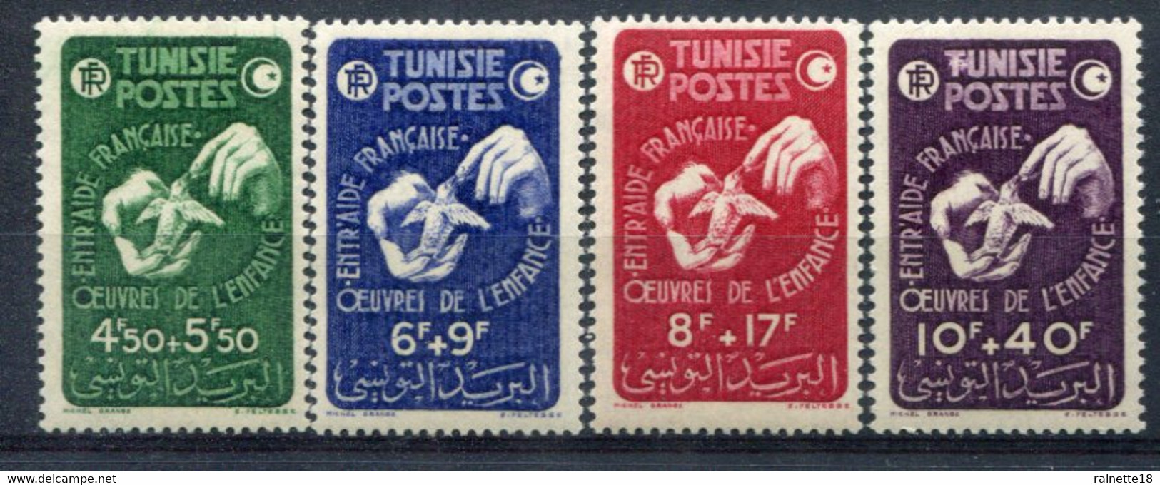 Tunisie        320/323 ** - Unused Stamps