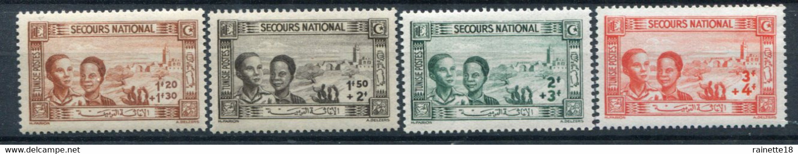 Tunisie       245/248 ** - Unused Stamps