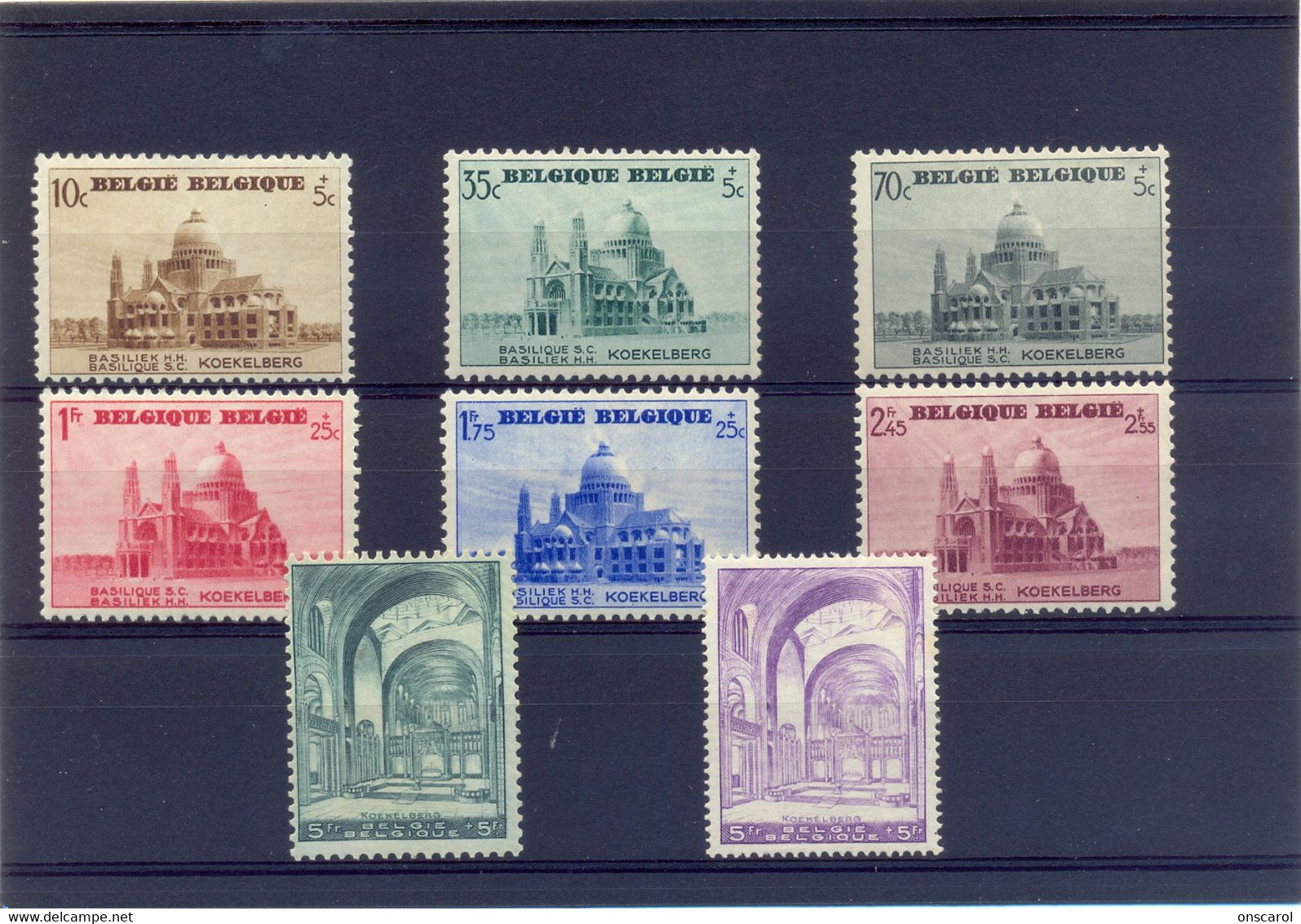 471/477 + 477A  Postgaaf ** MNH  Prachtig KOEKELBERG - Nuovi