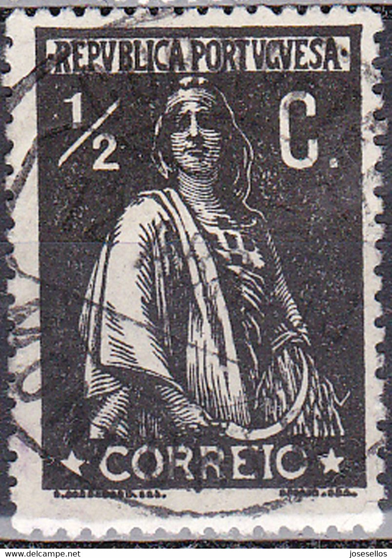 PORTUGAL 1912 Ceres 1/2C. Nice Marcofilia MONFORTE R:2 -  VFU No Faults - Otros & Sin Clasificación