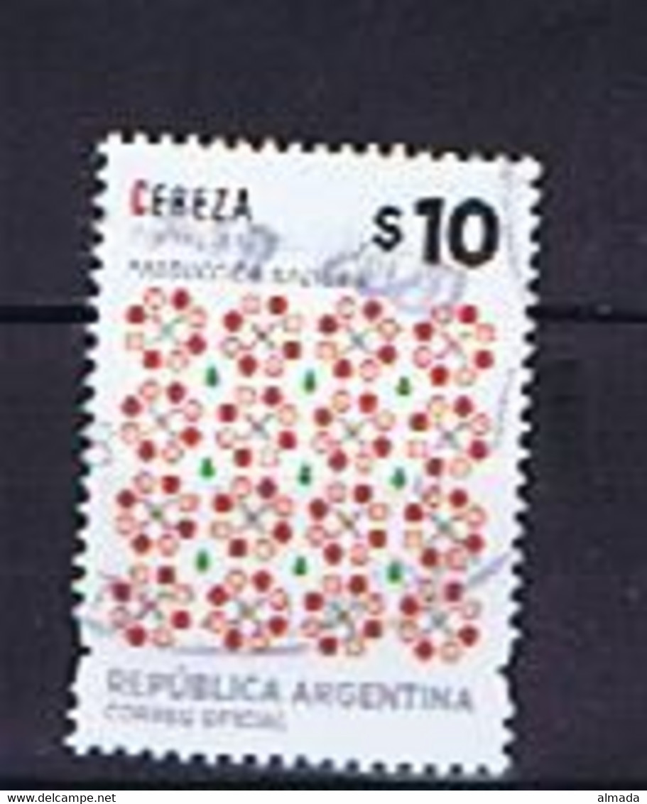 Argentina, Argentinien: 10$ Cereza Used, Gestempelt (2) - Gebraucht