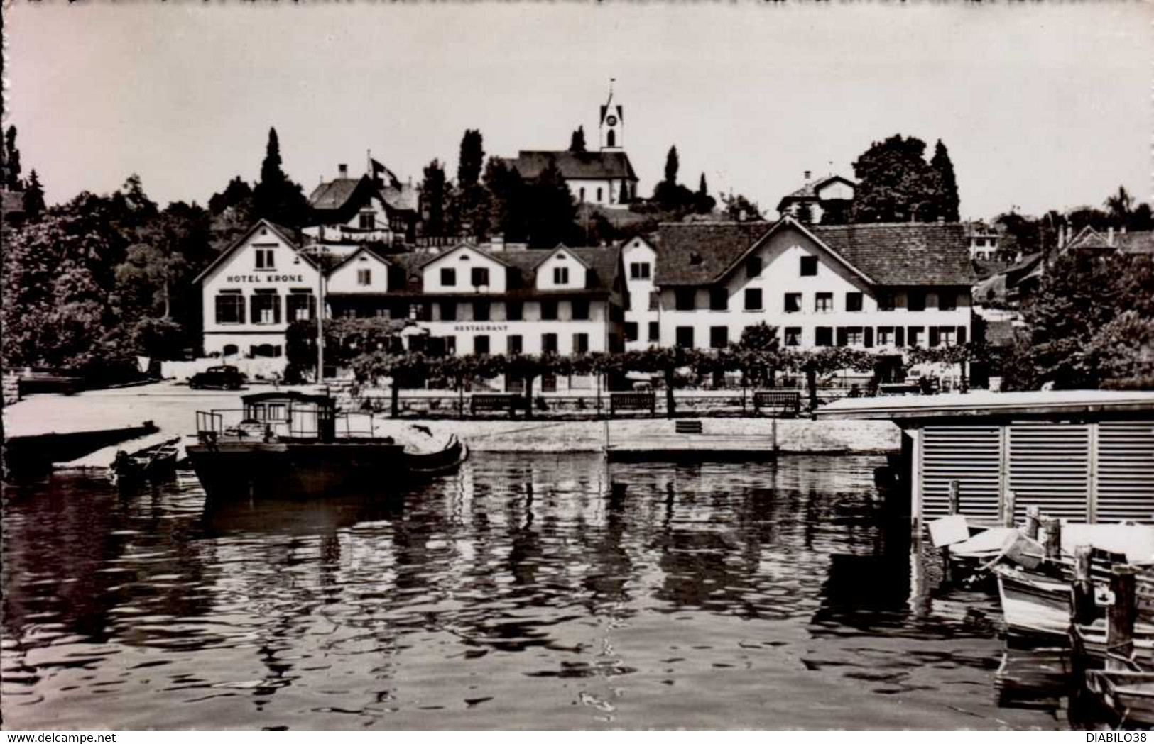 UETIKON    ( SUISSE )  HOTEL KRONE - Uetikon Am See