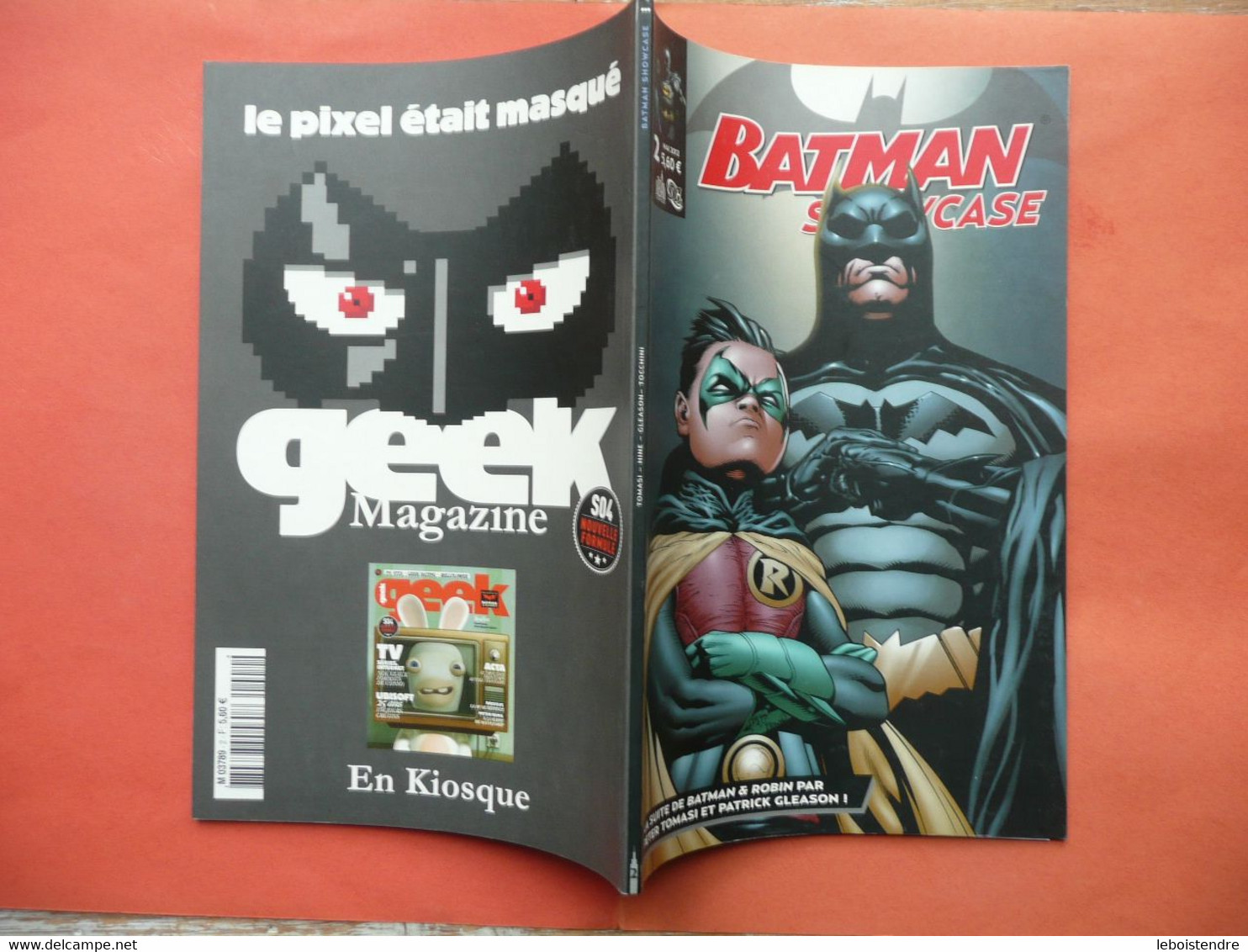 BATMAN SHOWCASE N 1 + N 2 MARS MAI 2012 SERIE COMPLETE URBAN COMICS DC COMICS MORRISON PAQUETTE BURNHAM TOMASI HINE - Batman