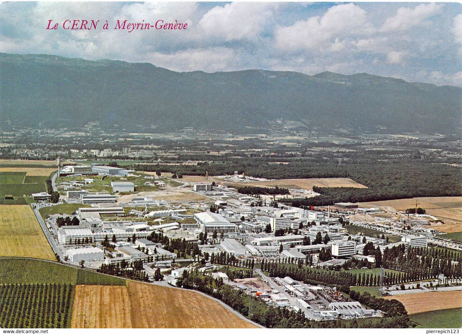 Meyrin - Le CERN (Organisation Européenne Pour La Recherche Nucléaire) - Vue Aérienne - Meyrin