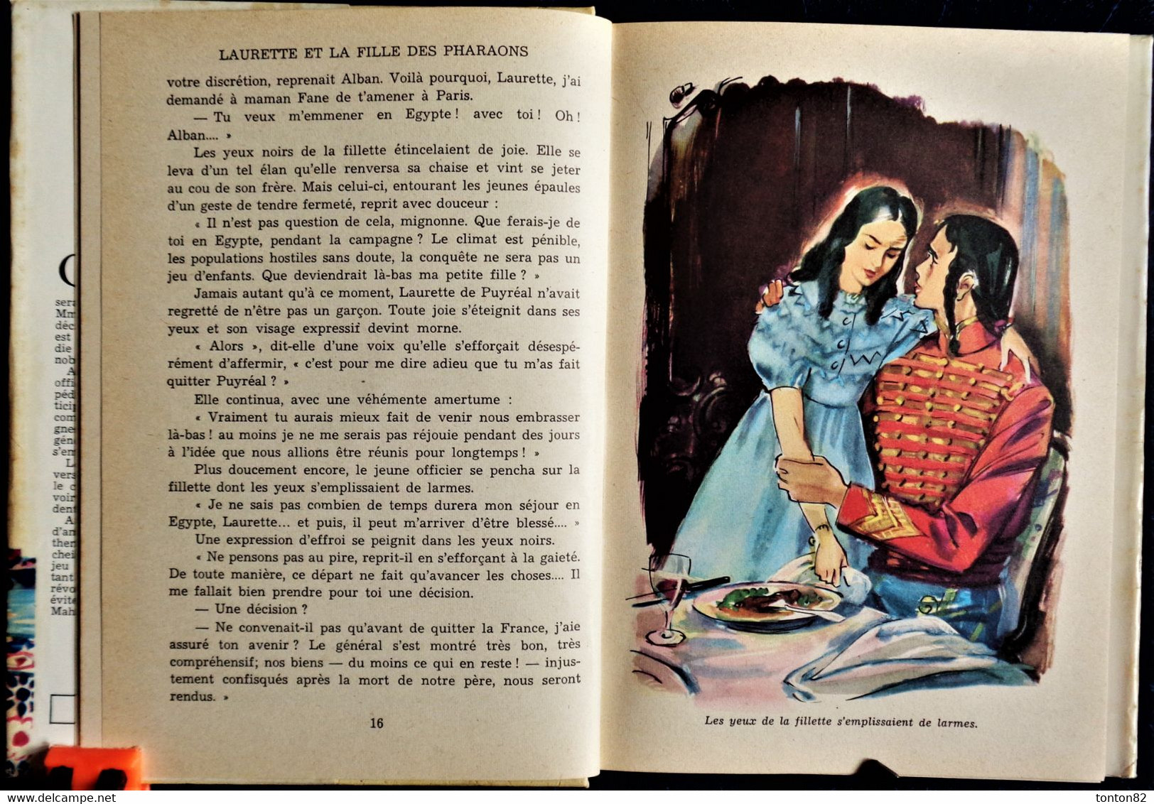 Diélette - LAURETTE et la Fille des Pharaons - Idéal-Bibliothèque n° 122 - ( 1963 ) .