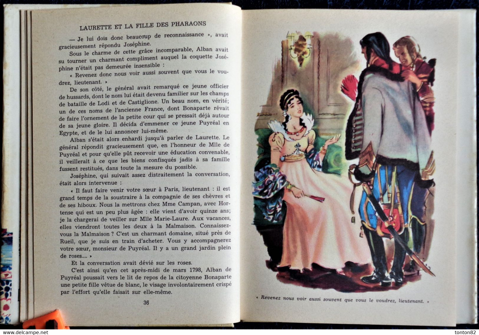 Diélette - LAURETTE et la Fille des Pharaons - Idéal-Bibliothèque n° 122 - ( 1963 ) .