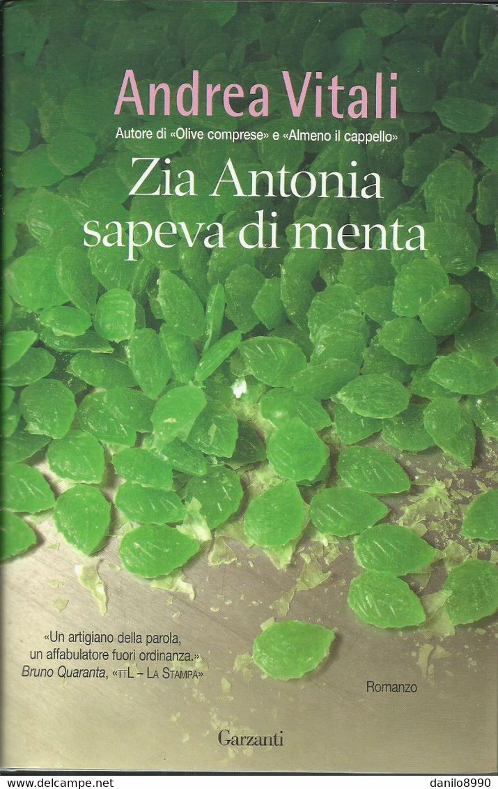 ANDREA VITALI - Zia Antonia Sapeva Di Menta. - Novelle, Racconti