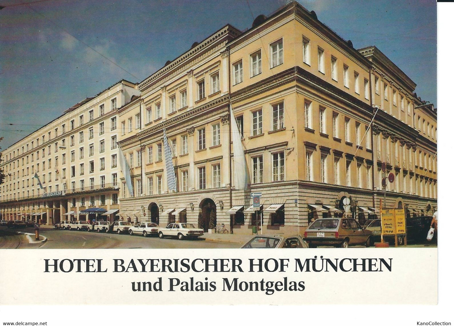 Werbekarte Hotel Bayerischer Hof München, Nicht Gelaufen - Hotels & Gaststätten