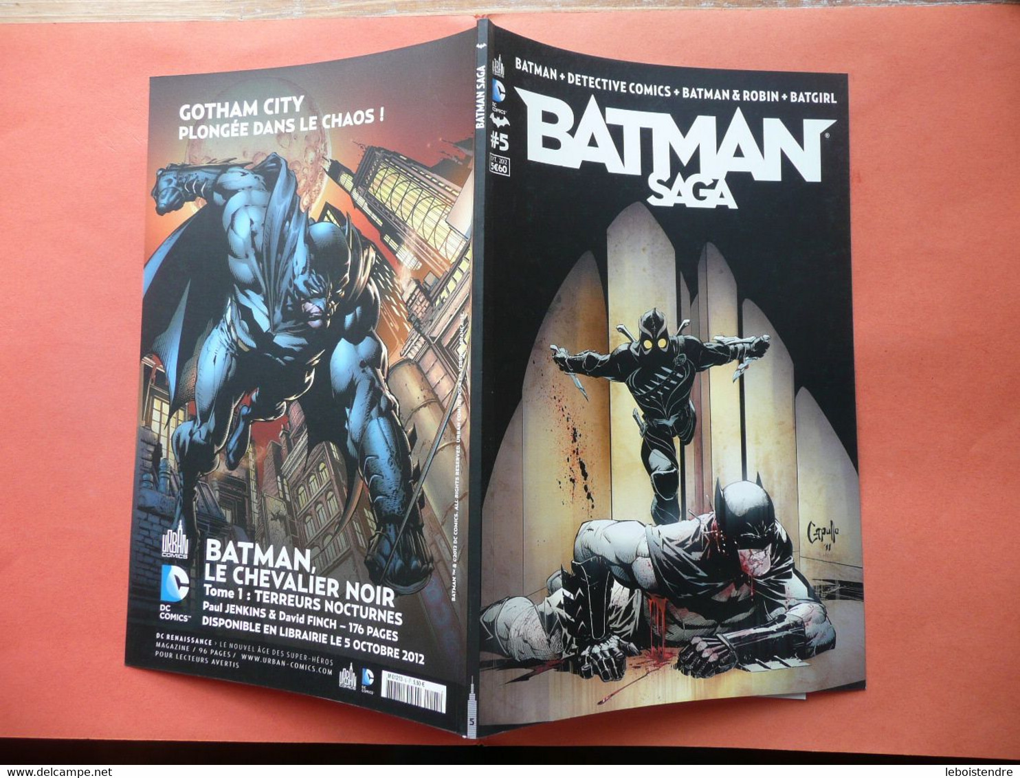 BATMAN SAGA N 5 OCTOBRE 2012 BATGIRL DETECTIVE COMICS 4 ROBIN CATWOMAN URBAN COMICS DC COMICS TBE - Batman