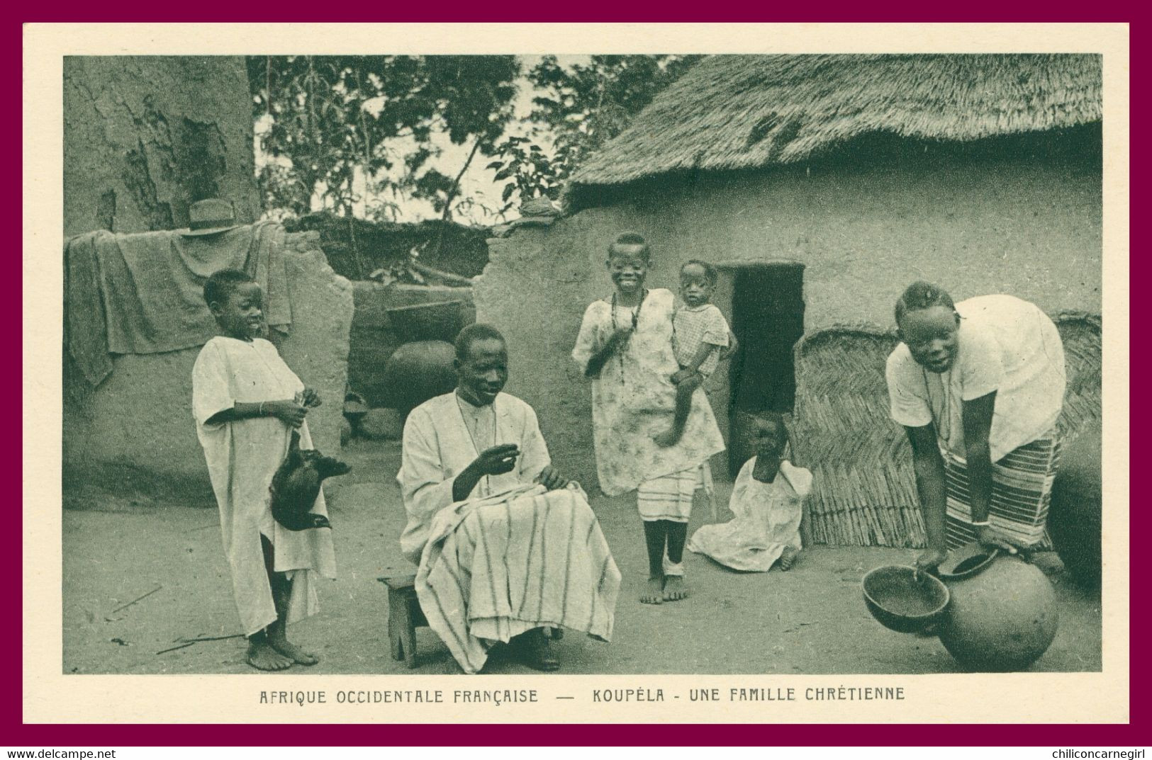 KOUPELA - Une Famille Chrétienne - Animée - Edit. G.L. ARLAUD - Burkina Faso