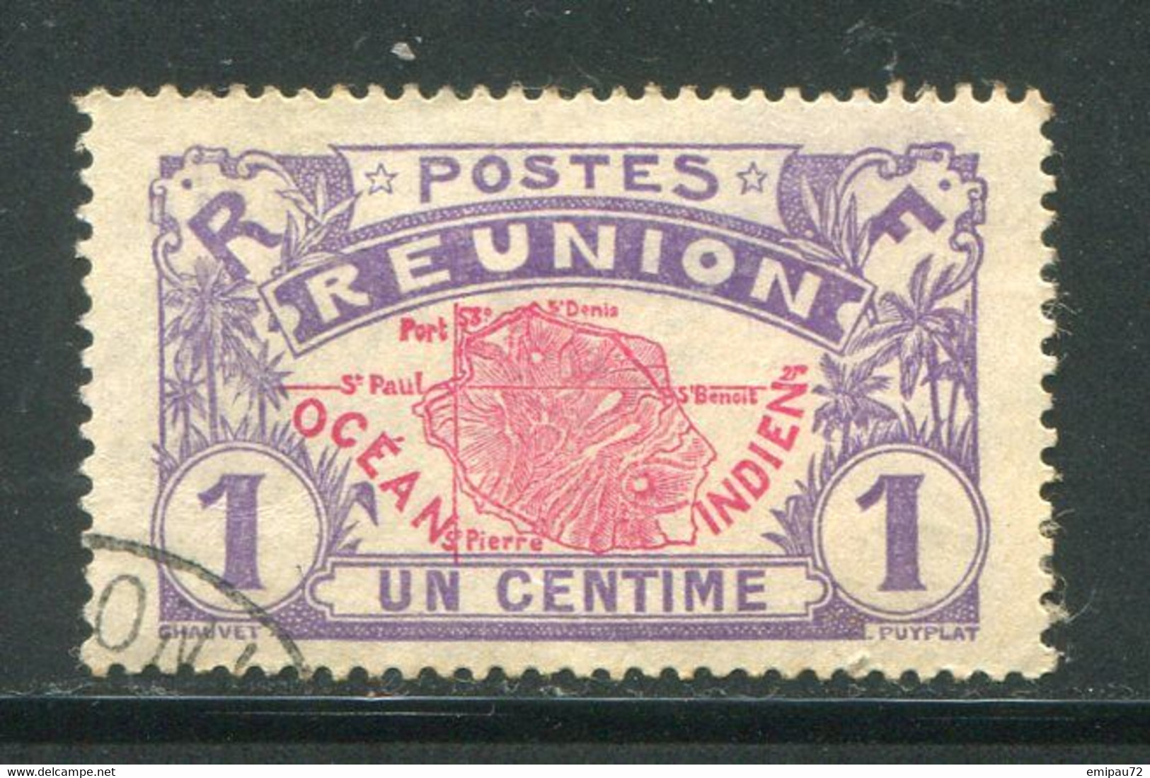 REUNION- Y&T N°56- Oblitéré - Used Stamps