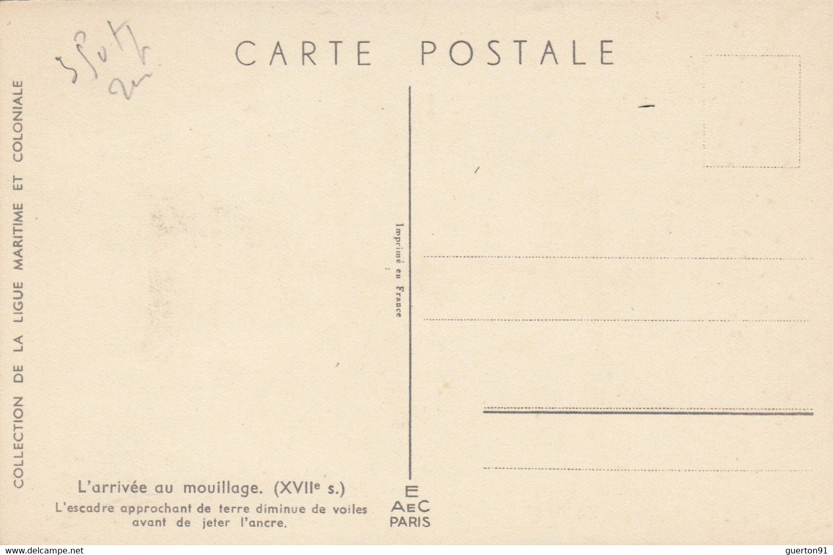 CPA ( Illustrateur Bateau) HAFFNER     L Arrivée Au Mouillage   (b Theme 6) - Haffner