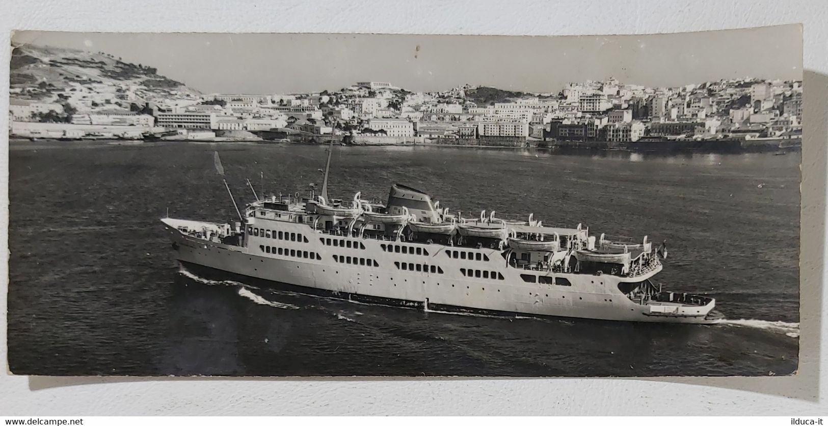 I103547 Cartolina Fuori Formato - Ceuta (Spagna) - Ferry-Boat - VG 1962 - Ceuta