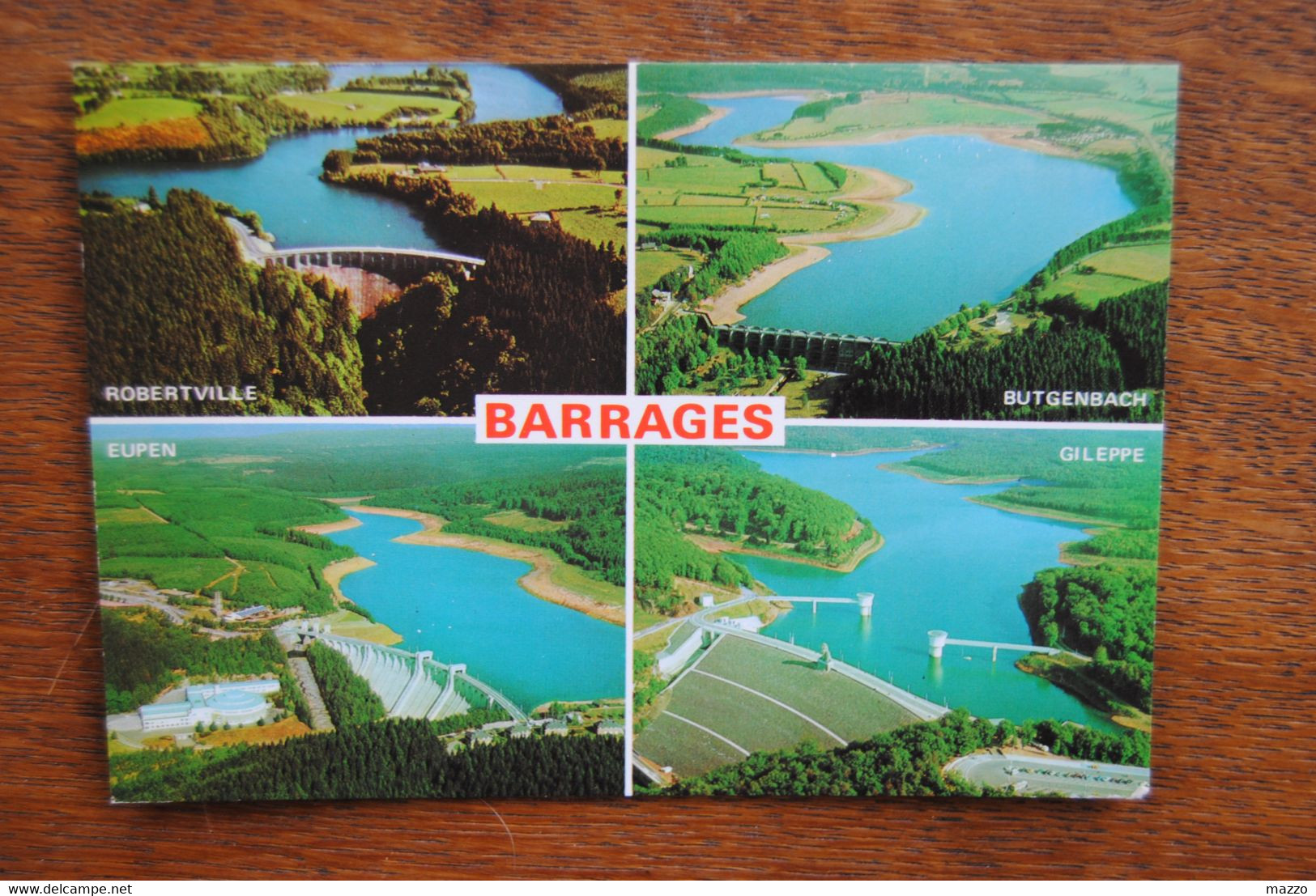 6370/BARRAGES-ROBERTVILLE/BUTGENBACH/EUPEN/GILEPPE - Butgenbach - Buetgenbach