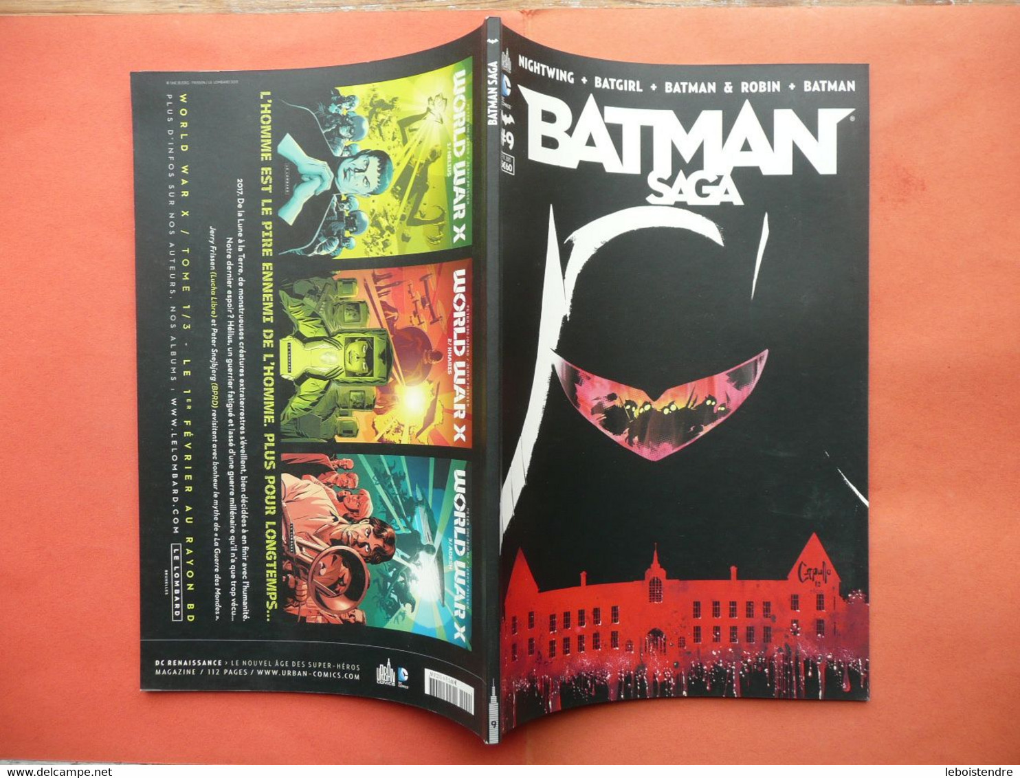 BATMAN SAGA N 9 FEVRIER 2013 BATGIRL 9 DETECTIVE COMICS 9 BATMAN & ROBIN 9 NIGHTWING URBAN COMICS DC COMICS TBE - Batman