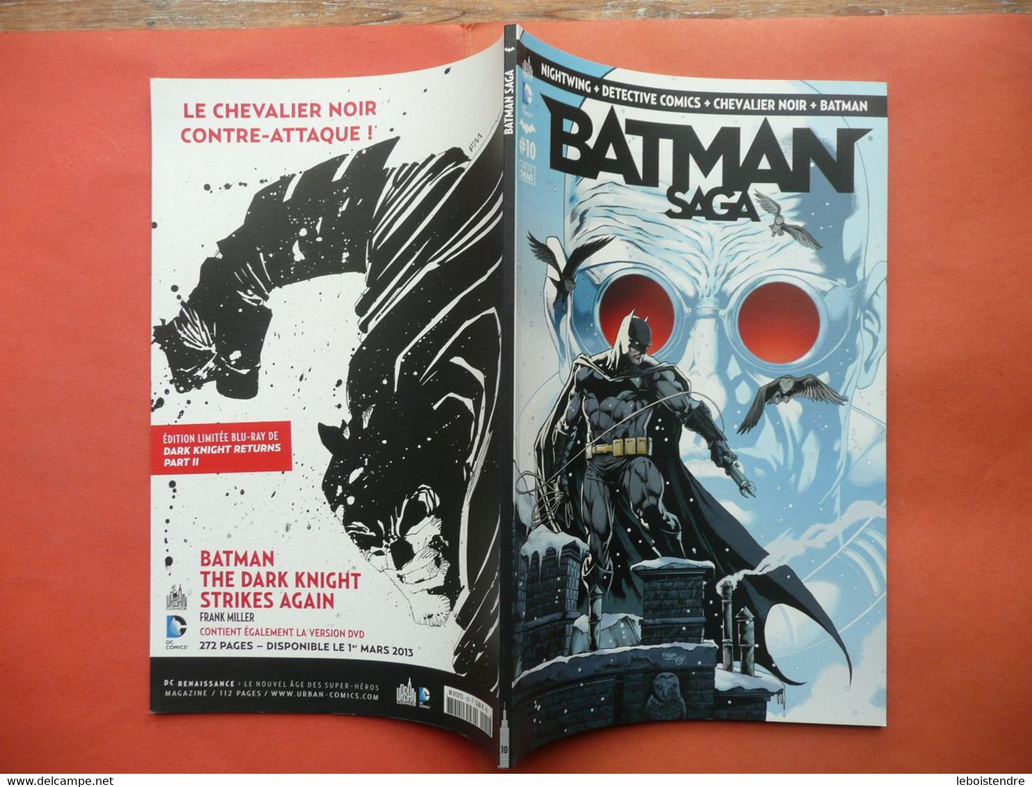 BATMAN SAGA N 10 MARS 2013 DETECTIVE COMICS 9  NIGHTWING 9 BATMAN ANNUAL 1 URBAN COMICS DC COMICS TBE - Batman