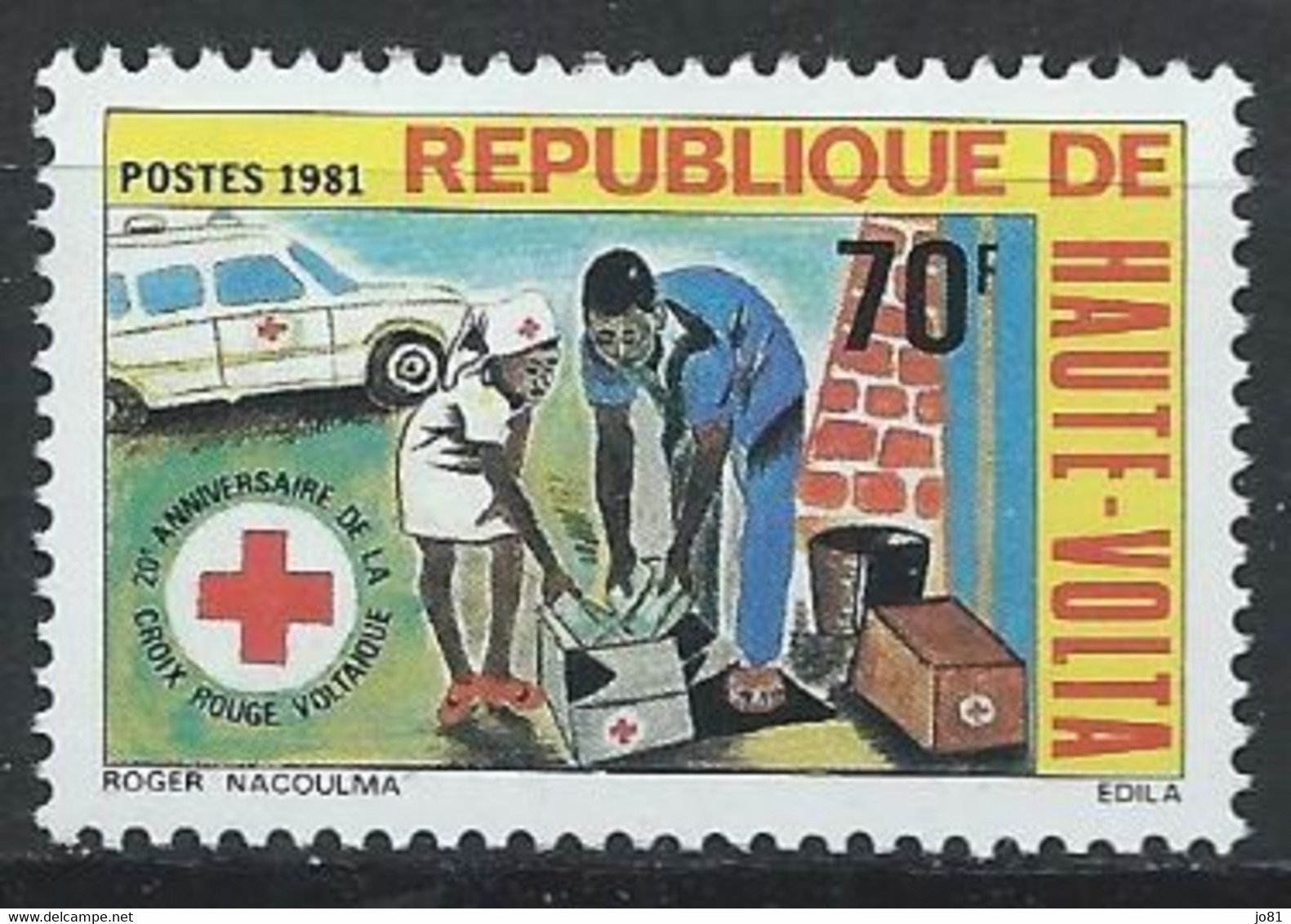 Haute-Volta YT 552 Neuf Sans Charnière - XX - MNH - Alto Volta (1958-1984)