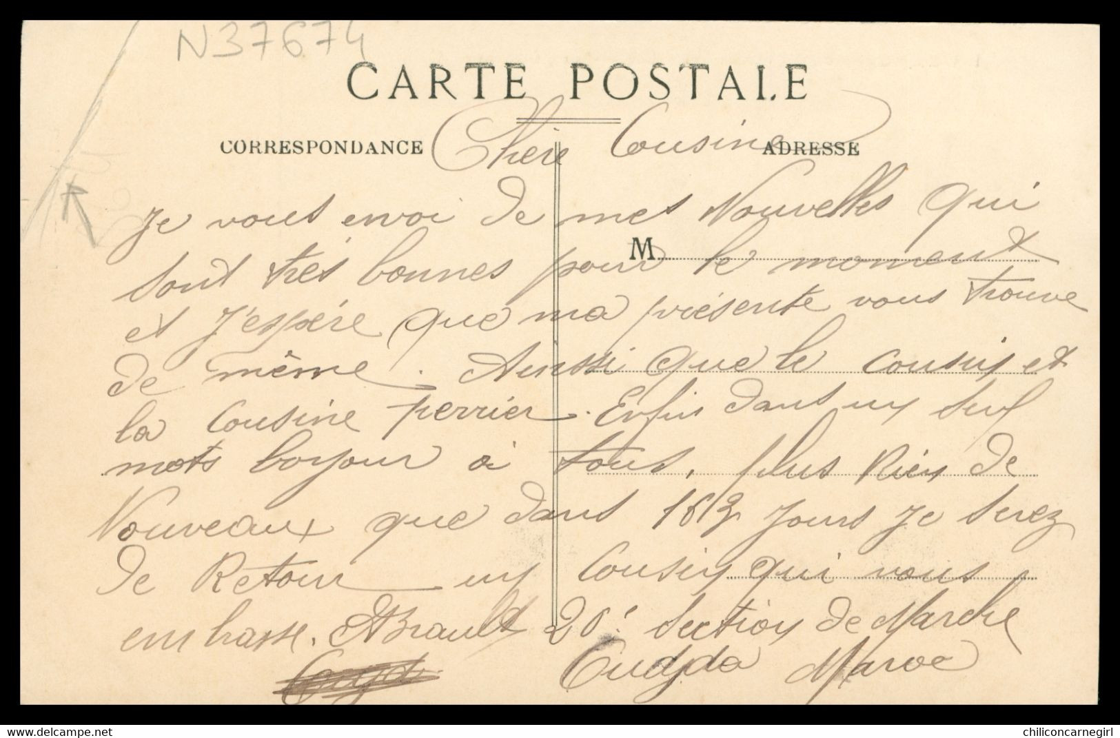 Correspondance Militaire - OUDJDA - Vue Du Camp Jacques Roze - Face Est - Tentes - Collection WAGNER - Cliché JOUVE - Altri & Non Classificati