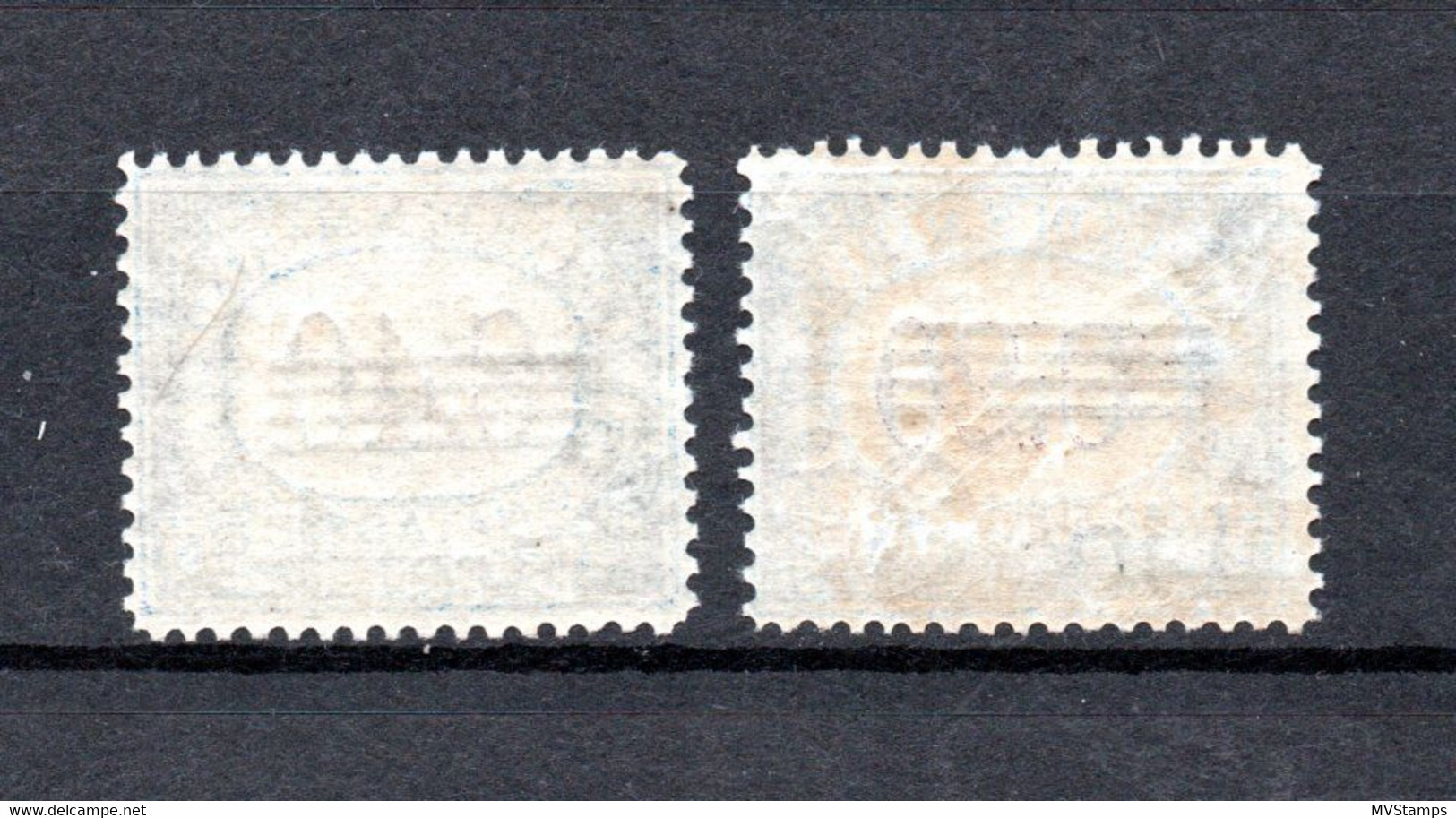 San Marino 1936 Old Overprinted Tax-stamps (Michel 59+63) Nice MNH - Timbres-taxe