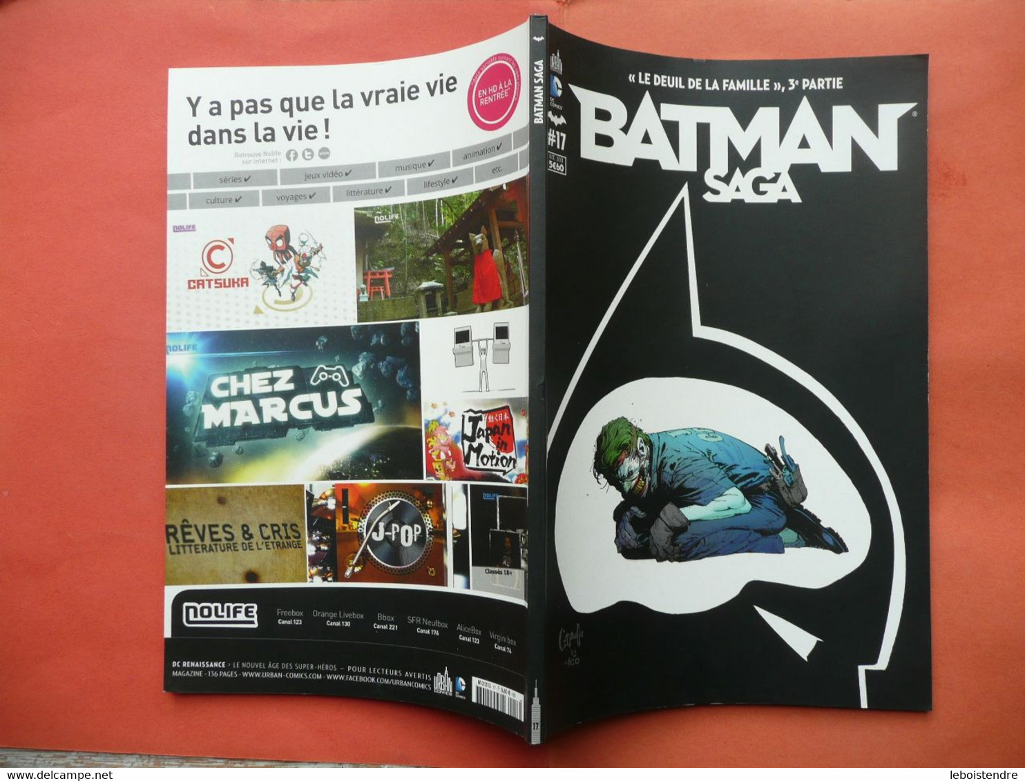 BATMAN SAGA N 17 OCTOBRE 2013 DETECTIVE COMICS 15 BATMAN & ROBIN 15 BATGIRL 15 URBAN COMICS DC COMICS TBE - Batman