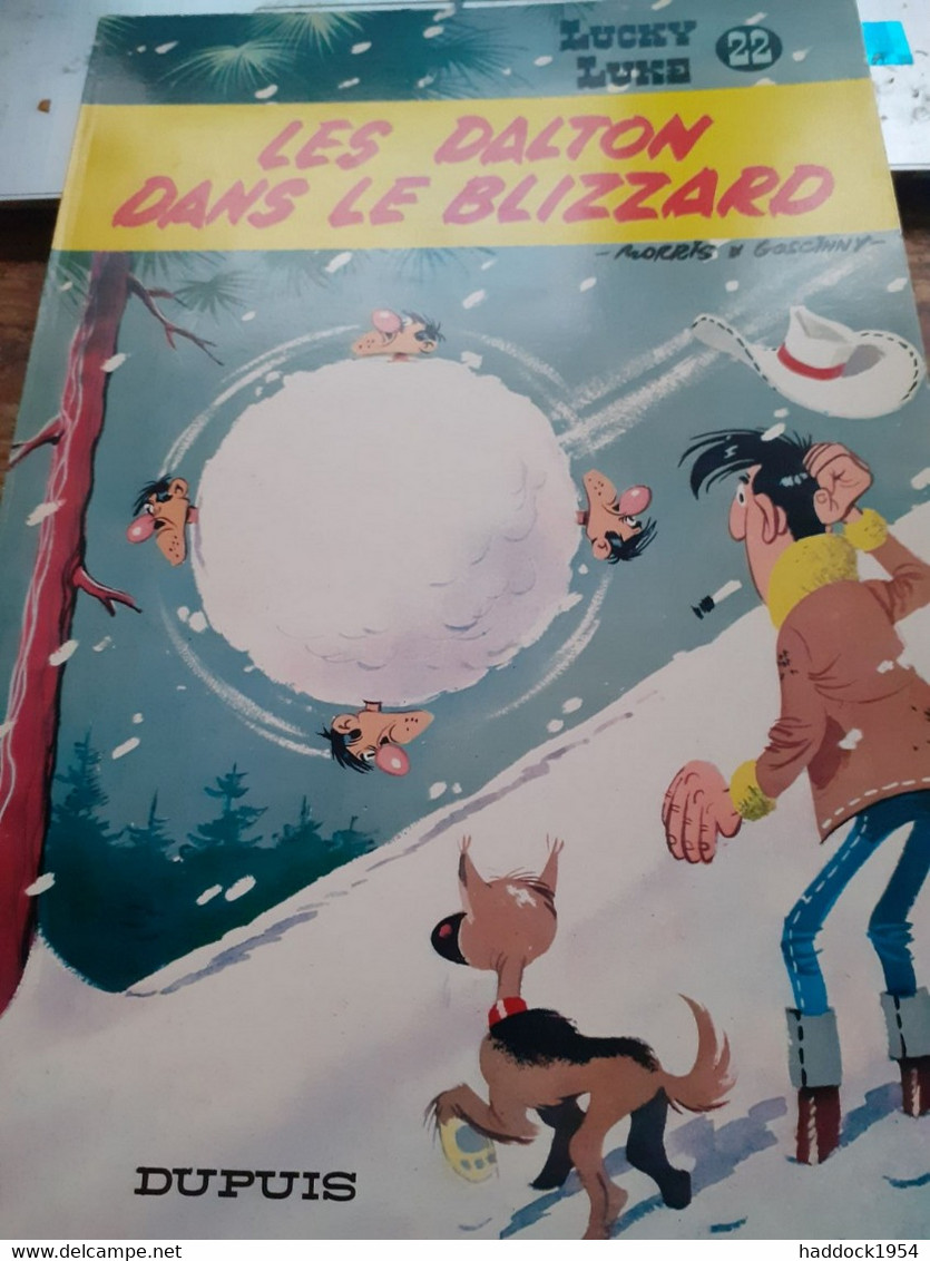 Les Dalton Dans Le Blizzard LUCKY LUKE MORRIS GOSCINNY Dupuis 1965 - Lucky Luke