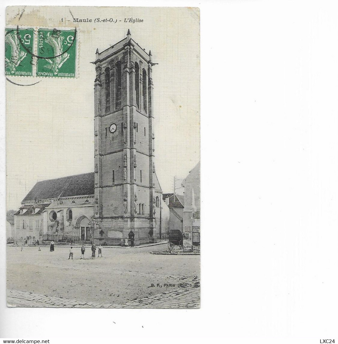 MAULE. L' EGLISE. - Maule