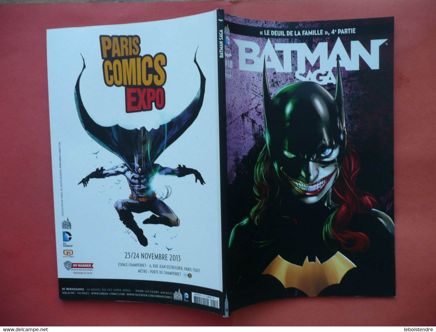 BATMAN SAGA N 18 NOVEMBRE 2013 DETECTIVE COMICS 16 TEEN TITANS RED HOOD BATGIRL 16 URBAN COMICS DC COMICS TBE - Batman