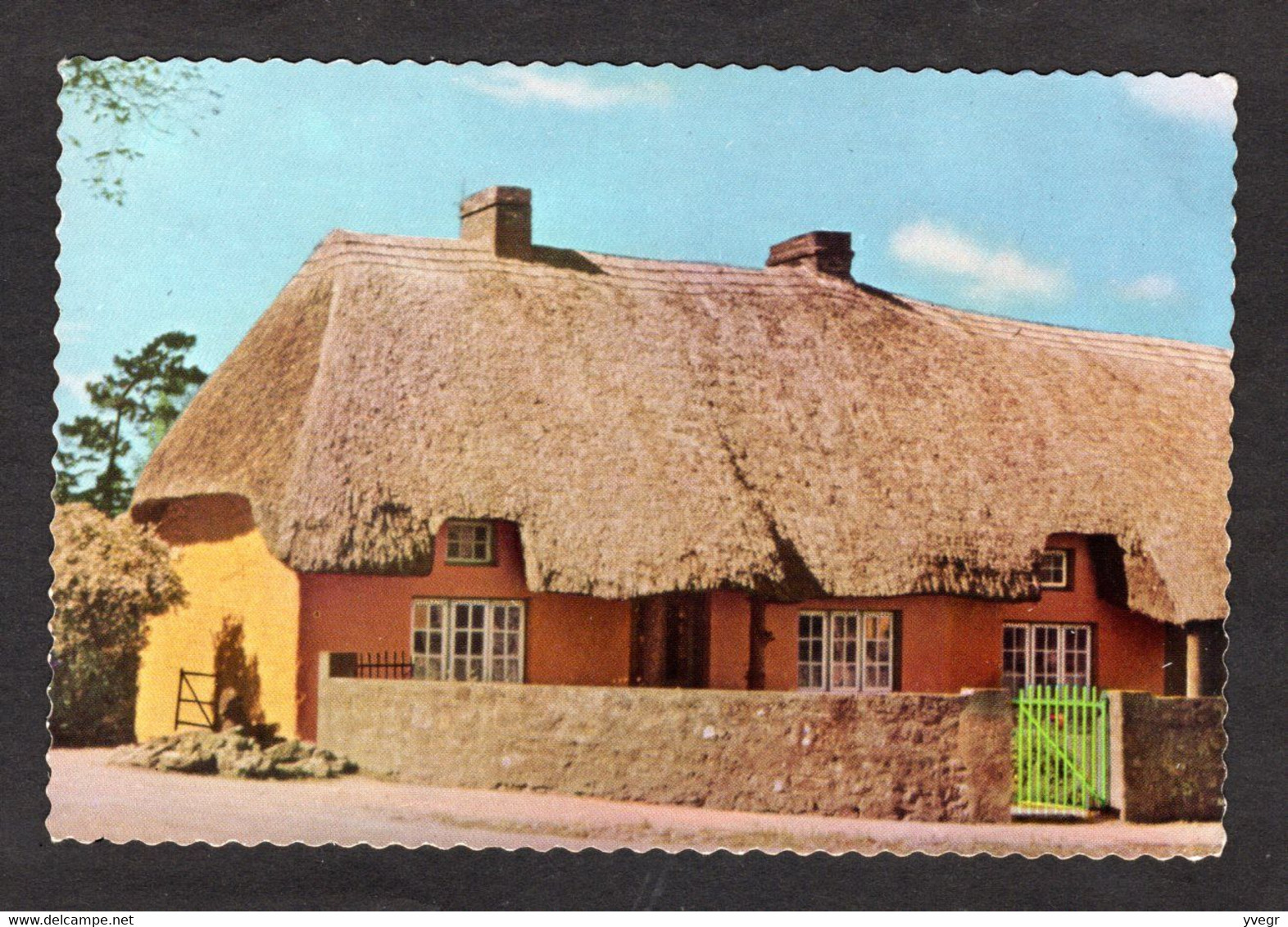 Ireland Irish Cottage, CO LIMERIK. Low Cottage And Strawthatch Once A Typical Sight, Now Becoming A Rarity ( N° 47) - Limerick