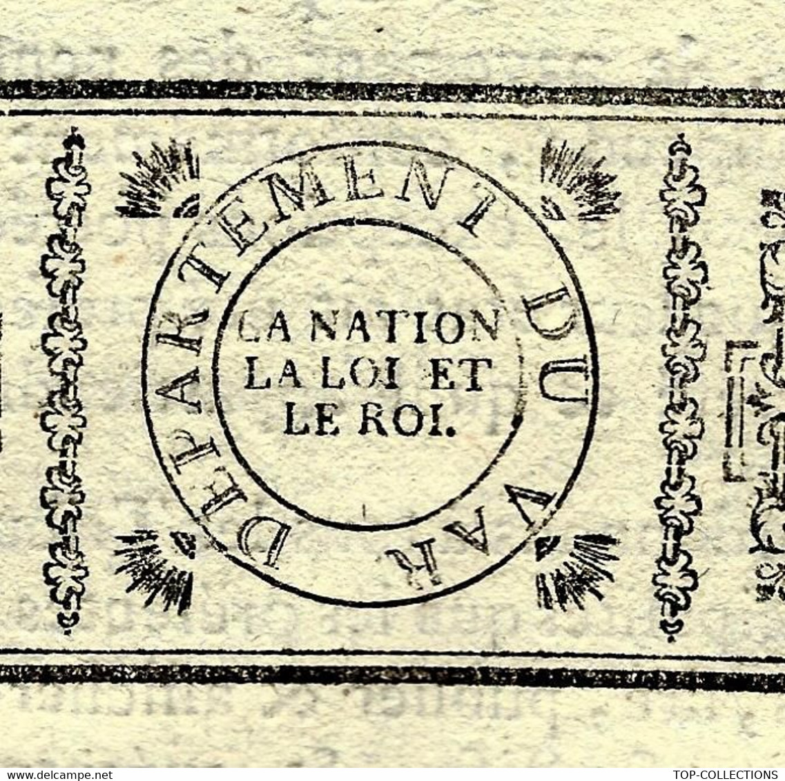 1791 HISTOIRE LA POSTE SOUS LA REVOLUTION LOI BAIL DES MESSAGERIES COCHES ET VOITURES D EAU  V.HISTORIQUE - Decrees & Laws