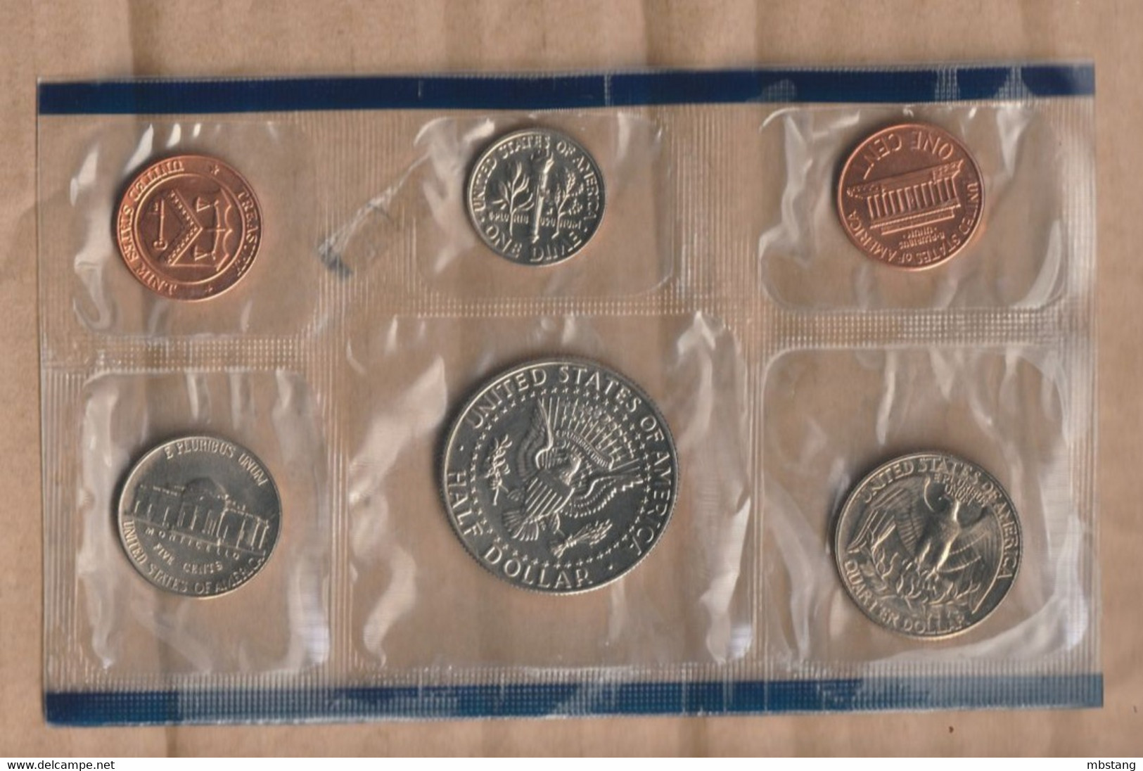 ESTADOS UNIDOS 1989  P  Philadelphia   MINT SET - 1964-…: Kennedy