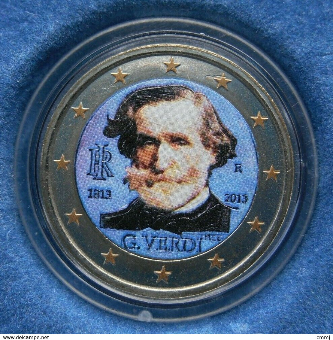 2 Euro COMMEMORATIVE COLORISEE COULEUR ITALIE ITALIA 2013 VERDI - (VATZEL) - Herdenking