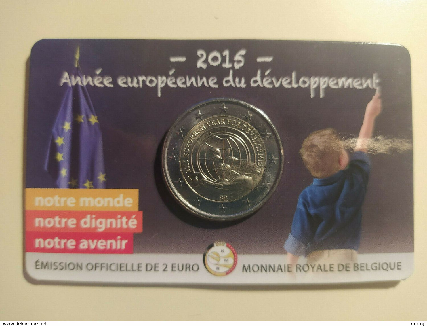 BELGIO 2015 - 2 Euro Commemorativi - COIN CARD - (VATZEL) - Altri & Non Classificati