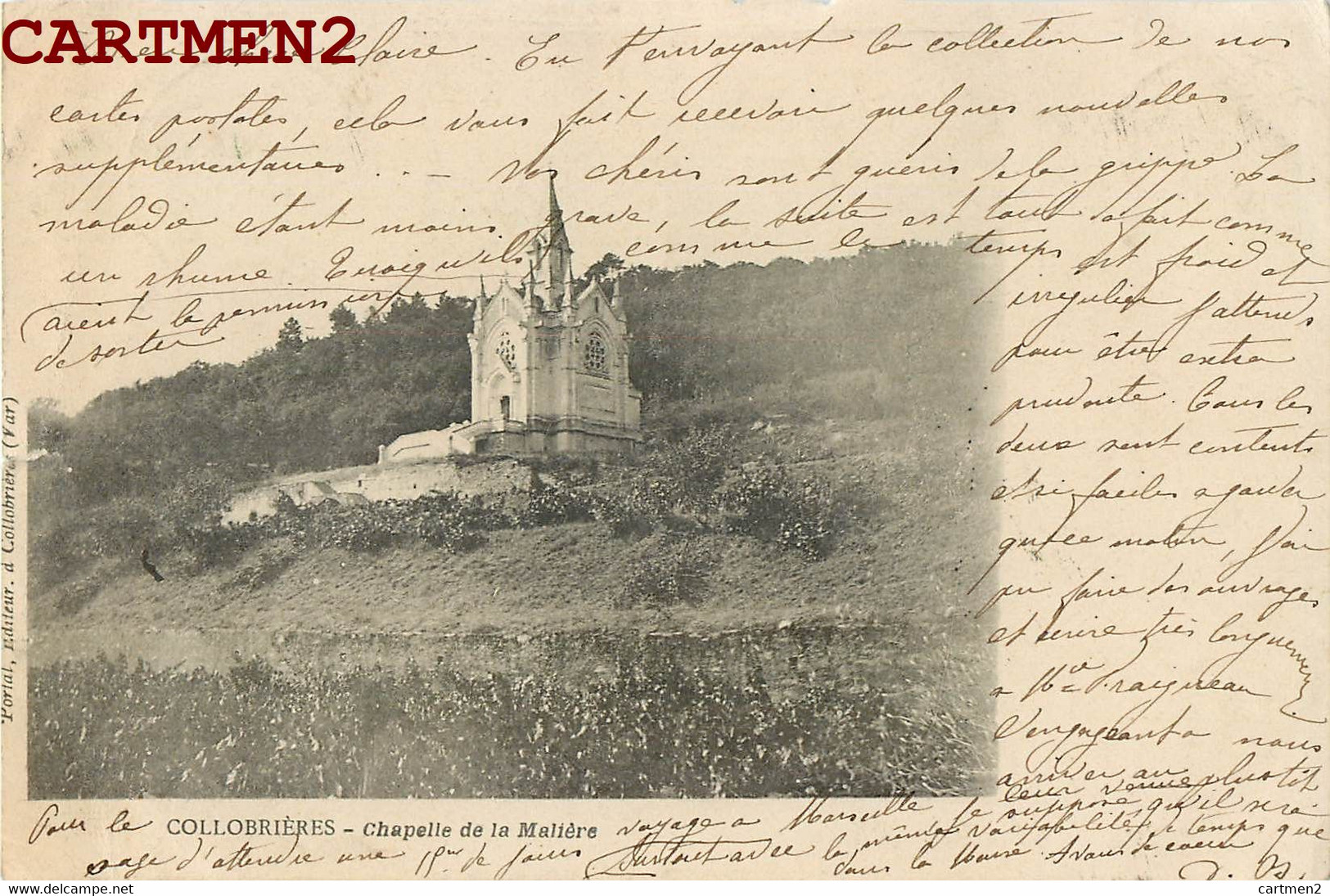 COLLOBRIERES CHAPELLE DE LA MALIERE 83 VAR - Collobrieres