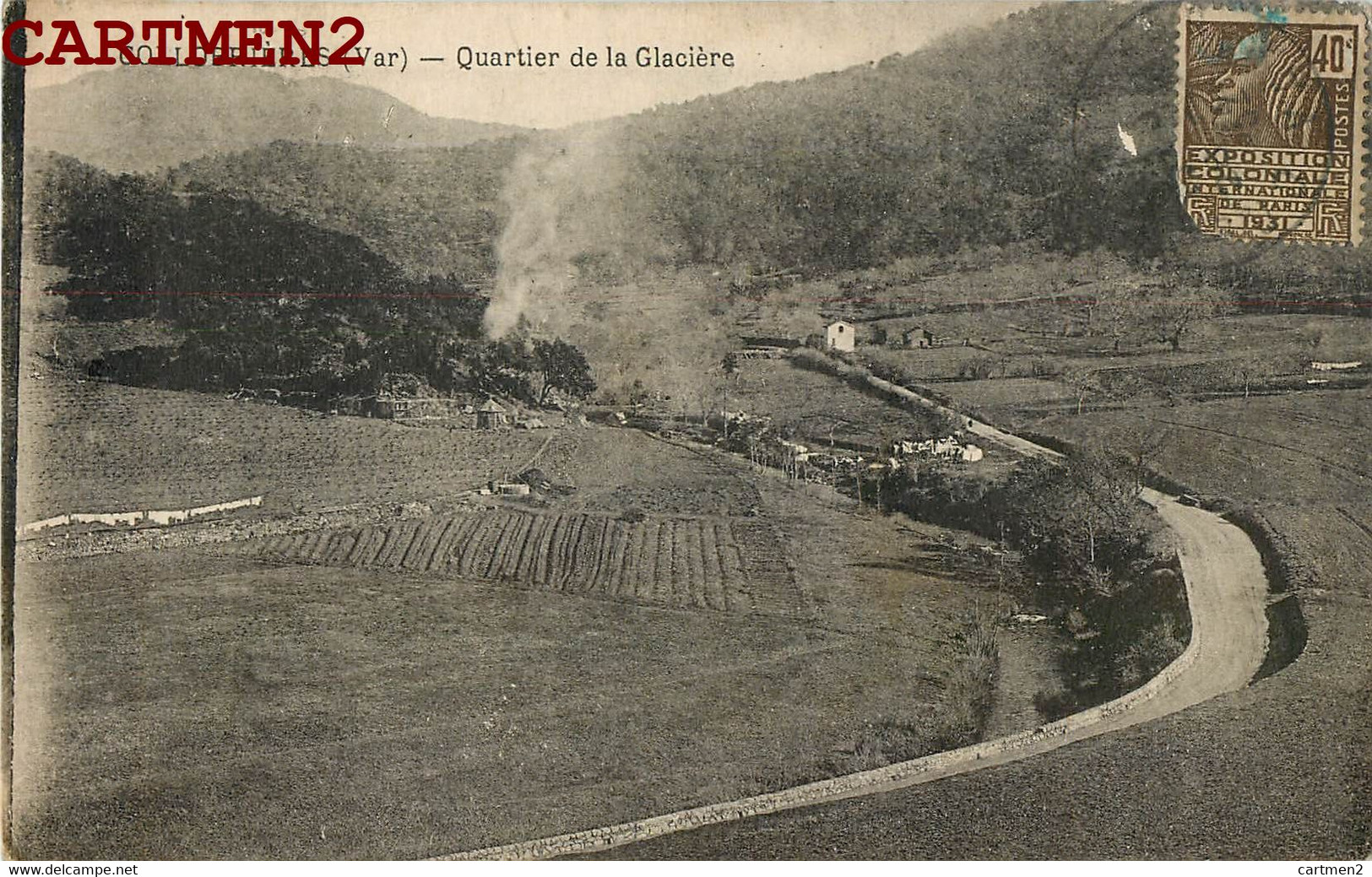 COLLOBRIERES QUARTIER DE LA GLACIERE VUE GENERALE 83 VAR - Collobrieres