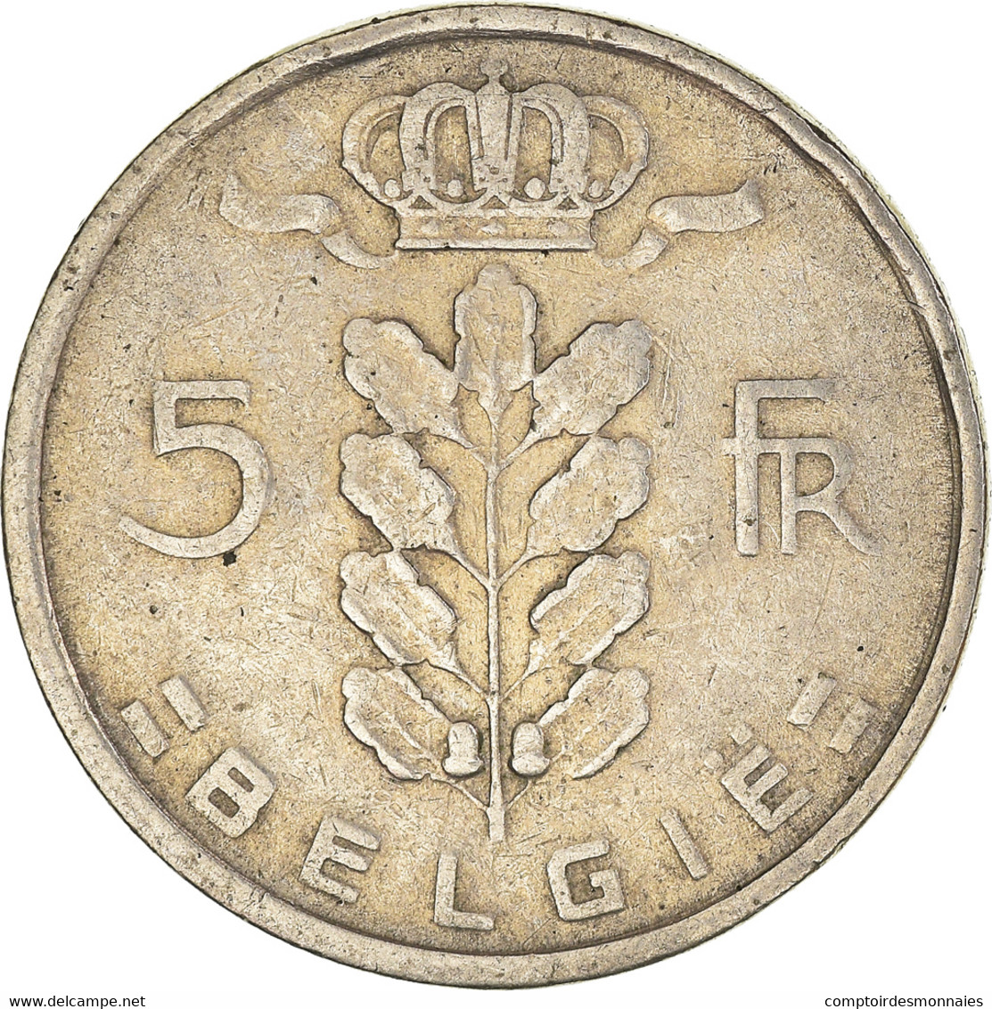 Monnaie, Belgique, 5 Francs, 5 Frank, 1949 - 5 Francs