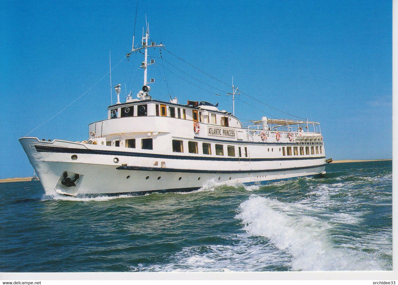 CPM (Arcachon) - Bateau "Atlantic Princess" - Croisière Côtière - Réception - Mariage .... - Arcachon