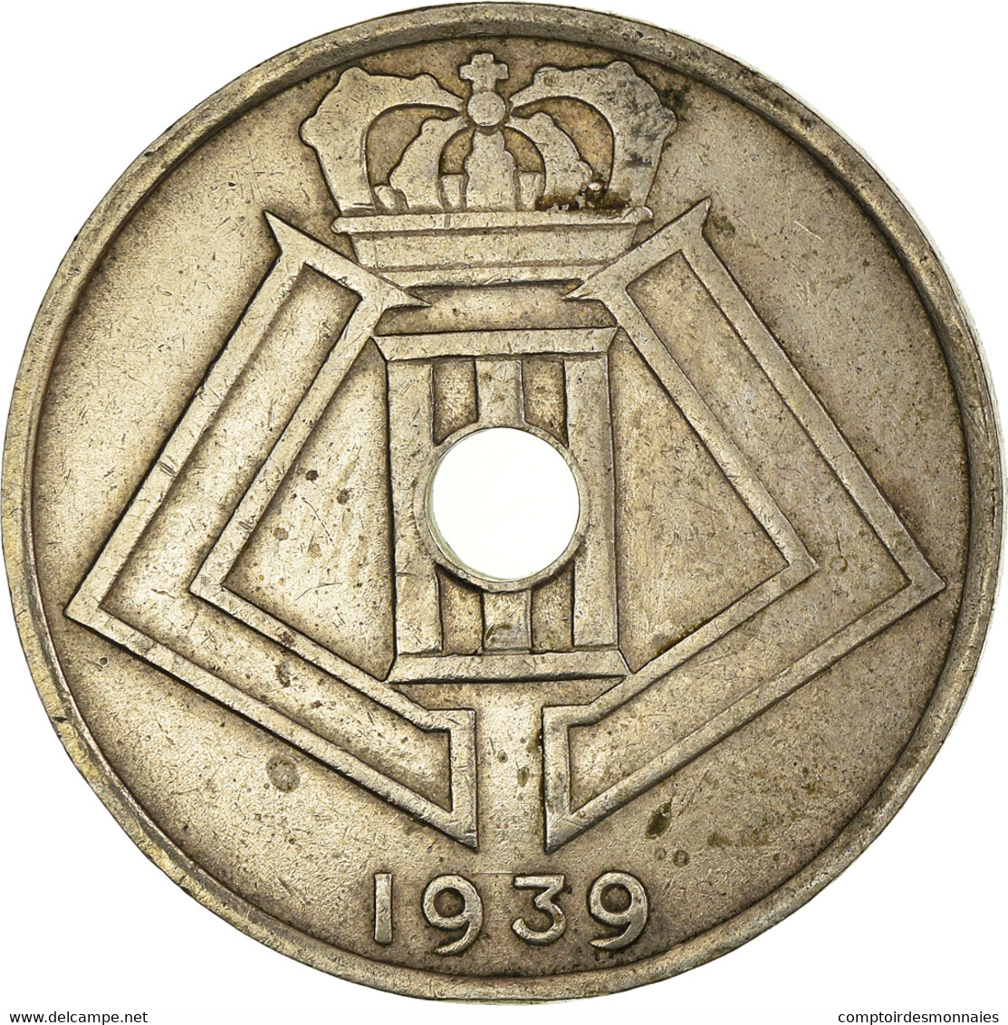 Monnaie, Belgique, 25 Centimes, 1939 - 25 Cent