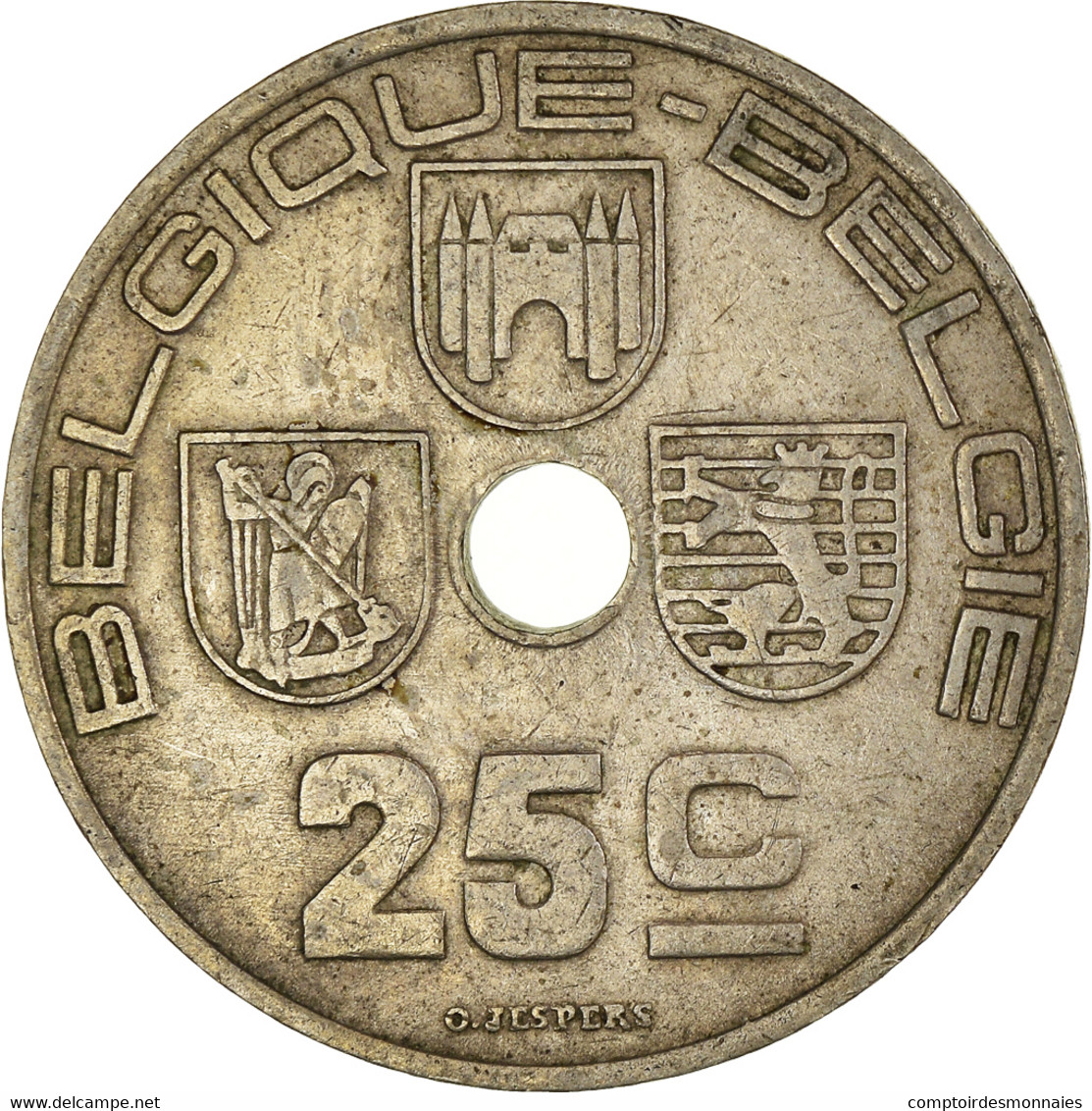 Monnaie, Belgique, 25 Centimes, 1939 - 25 Cent