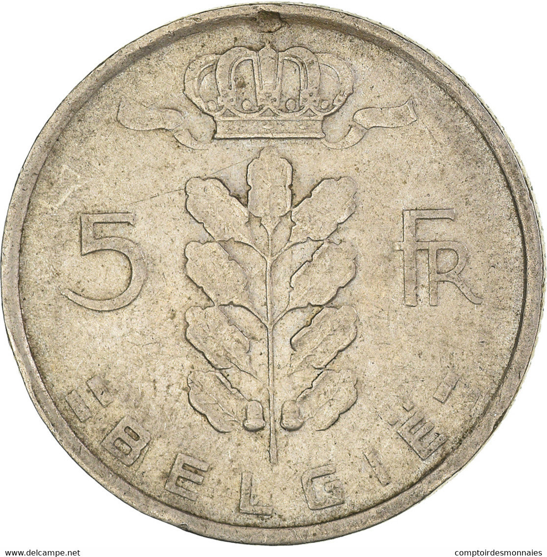 Monnaie, Belgique, 5 Francs, 5 Frank, 1949 - 5 Francs