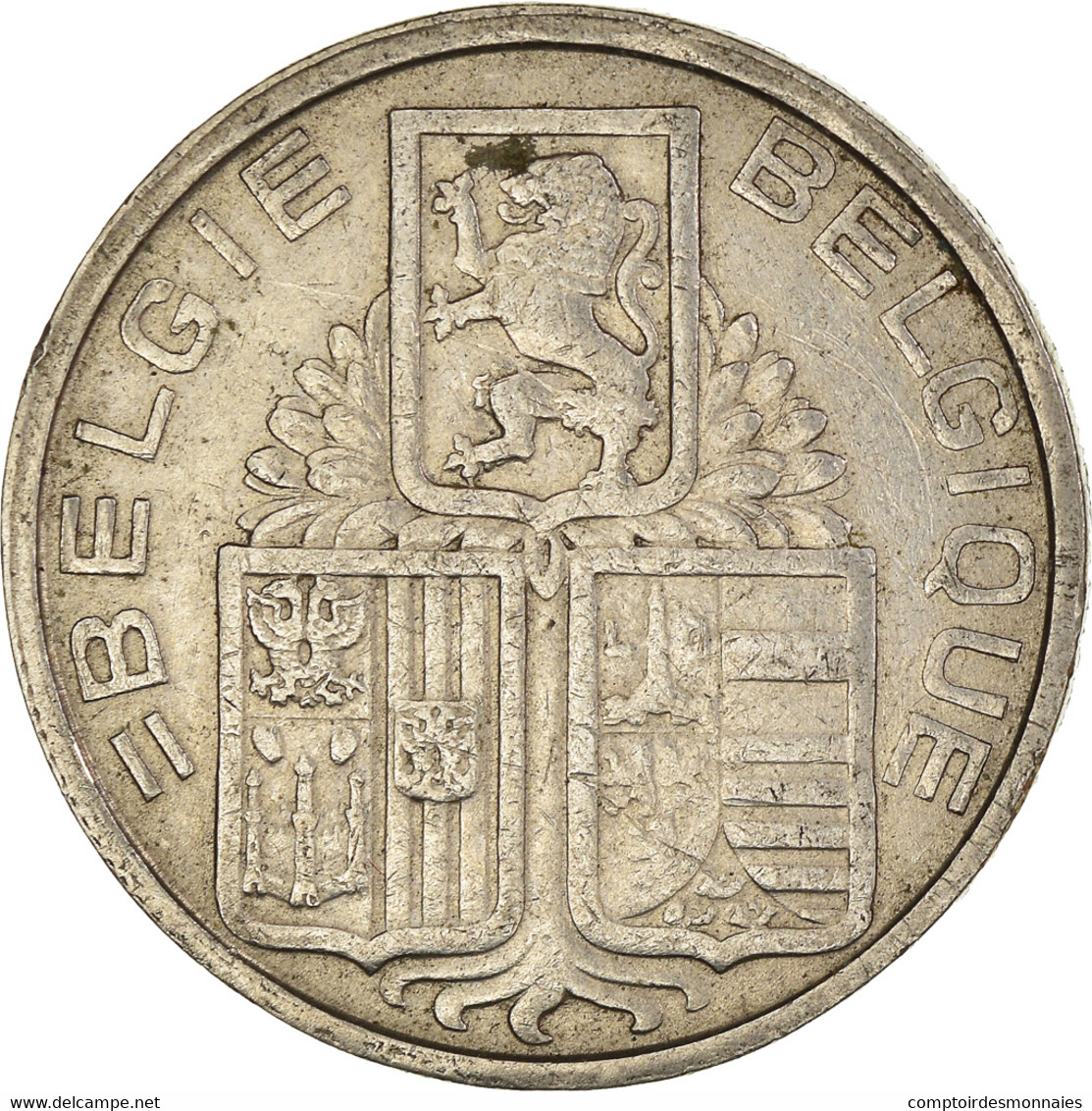 Monnaie, Belgique, 5 Francs, 5 Frank, 1939 - 5 Francs