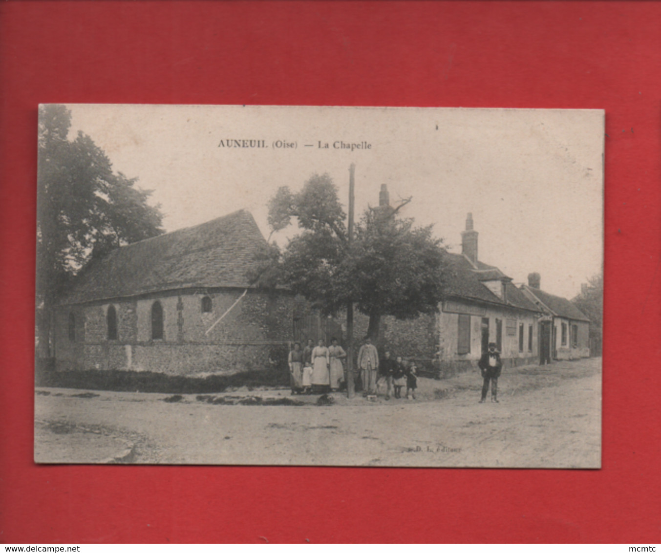 CPA  Décollée - Auneuil  -(Oise) - La Chapelle - Auneuil