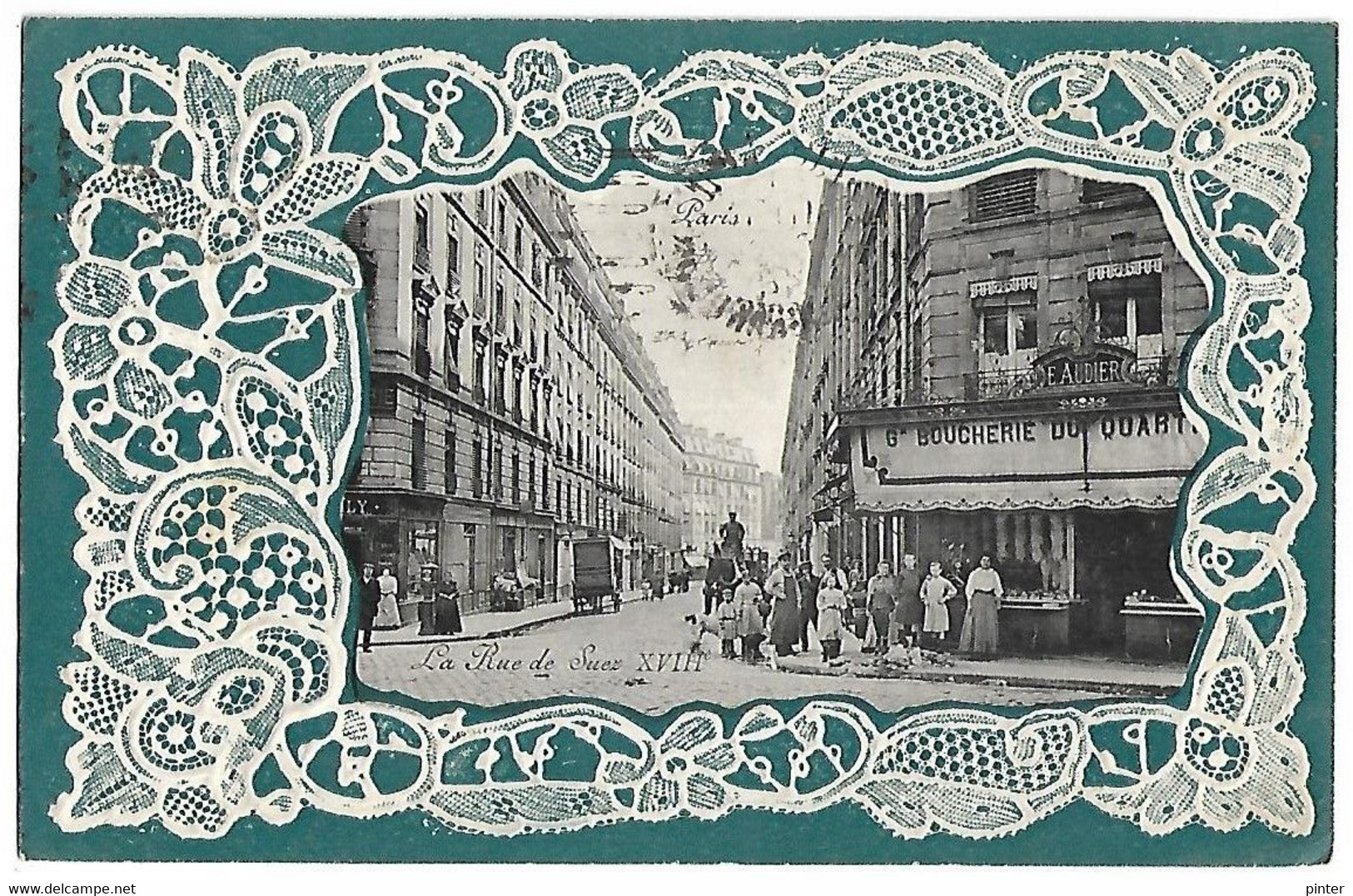 PARIS - La Rue De Suez - Arrondissement: 18