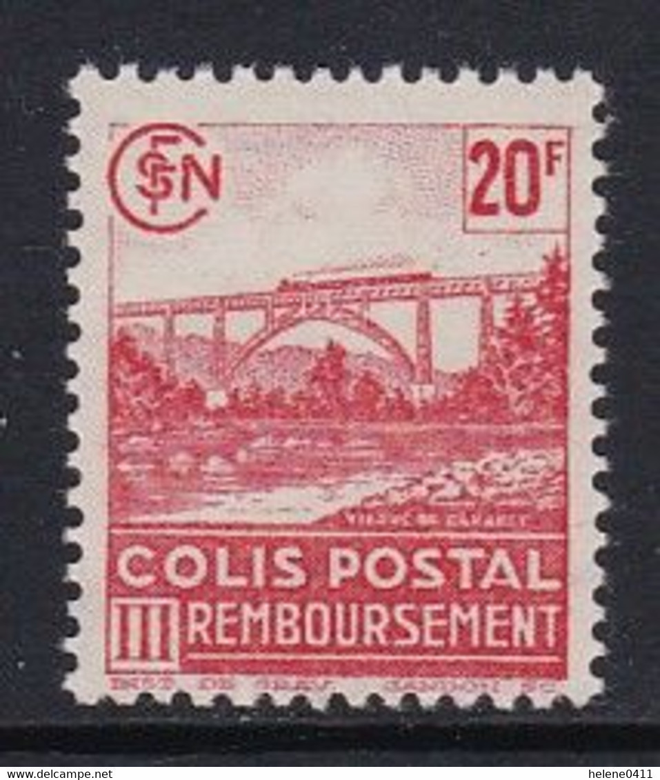 TIMBRE NEUF DE FRANCE - VIADUC DE GARABIT - TIMBRE POUR COLIS POSTAUX N° Y&T 211 - Nuevos