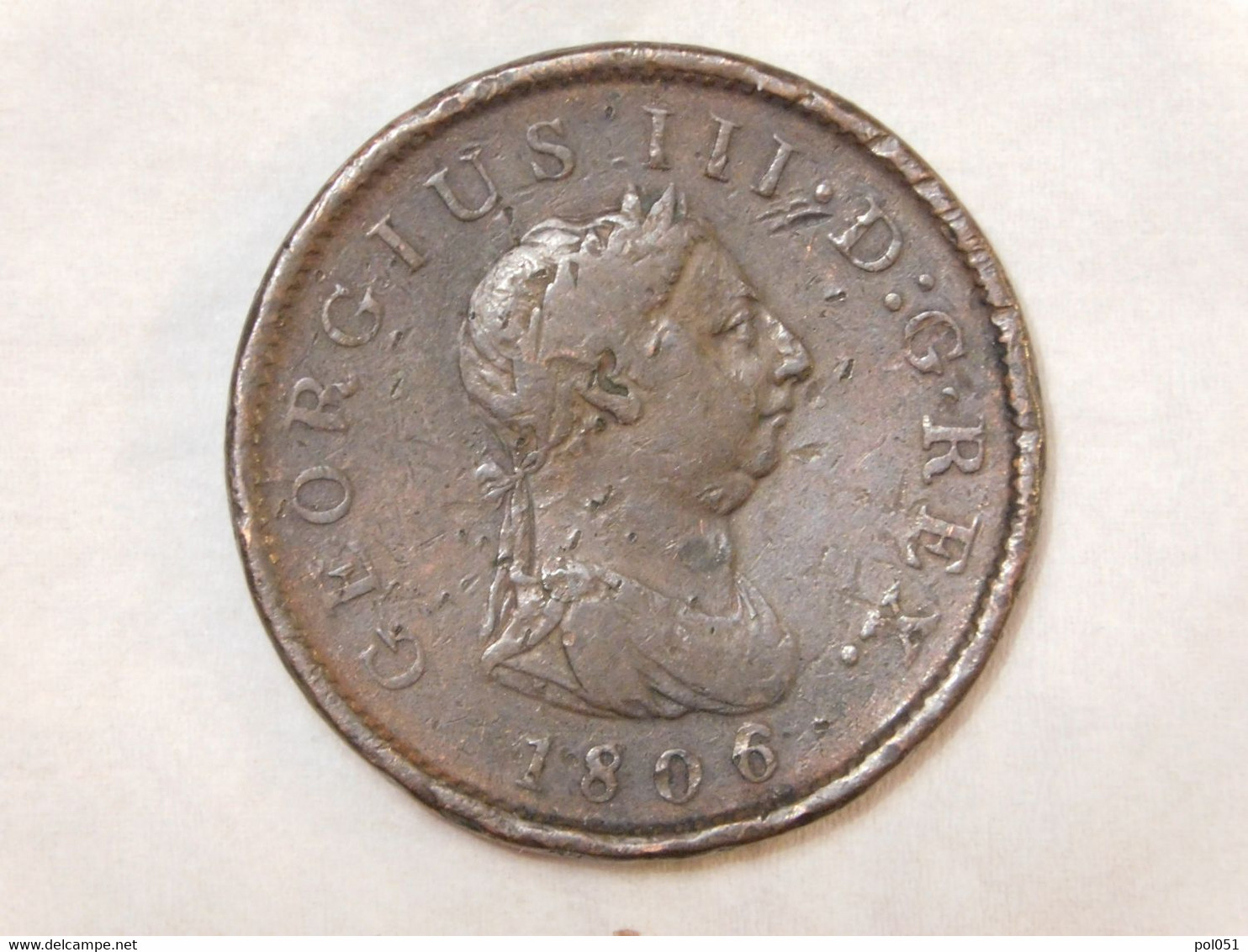 UK  PENNY 1806 GRANDE BRETAGNE - C. 1 Penny