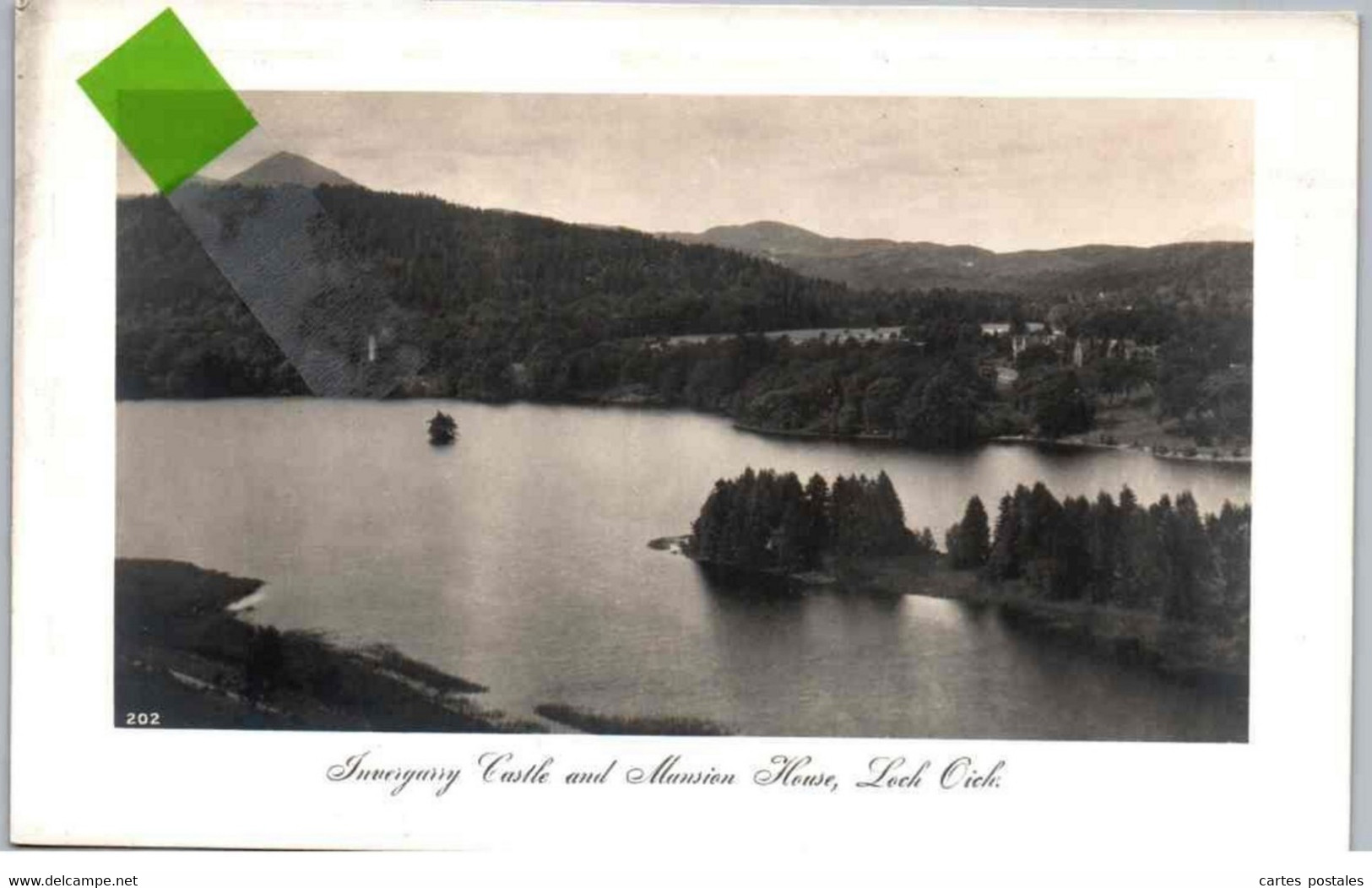 Loch Oich, Mansion House & Invergarry Castle - Inverness-shire