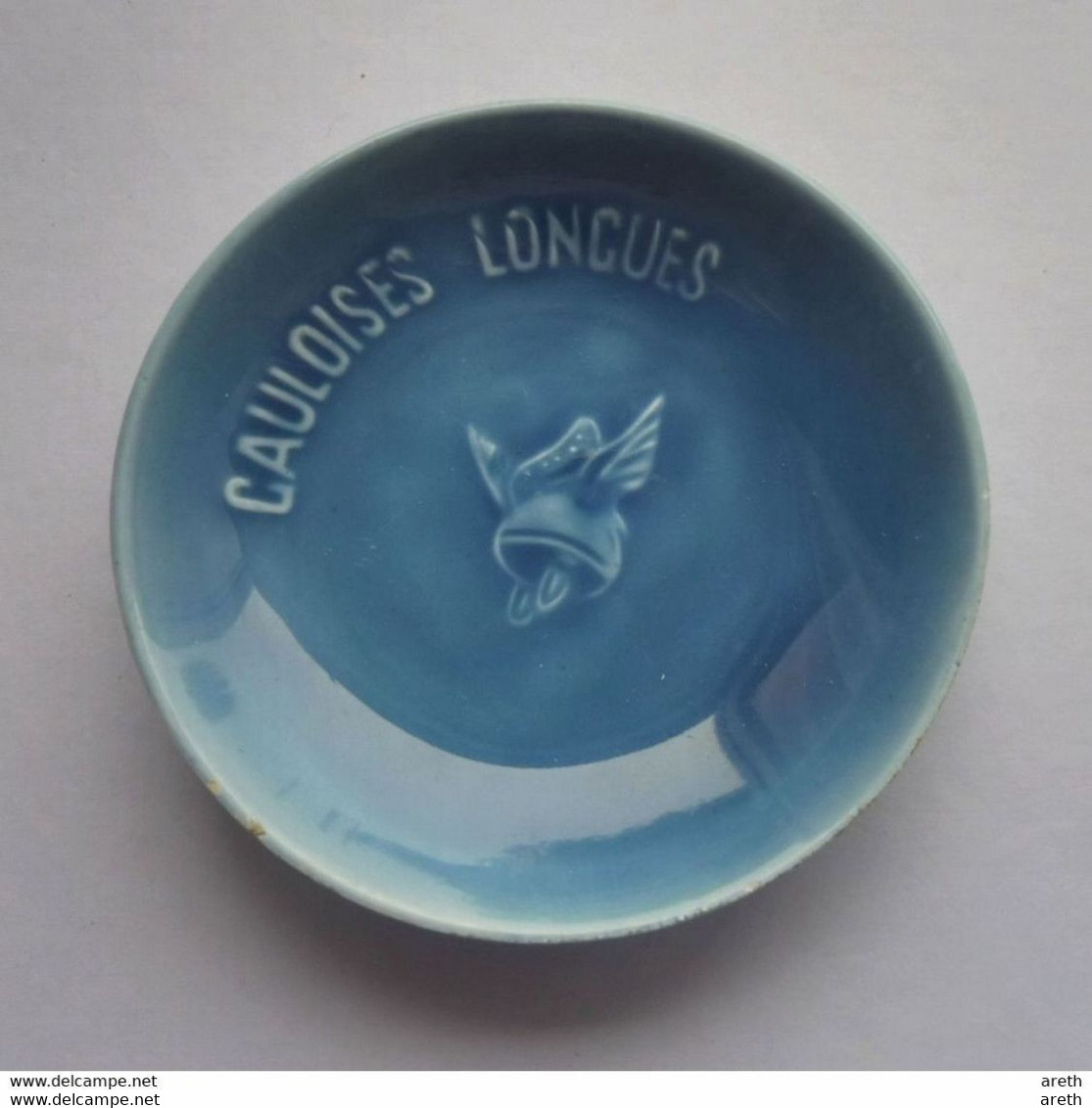 Cendrier Ramasse Pièces GAULOISES LONGUES - Faïence  Proceram Aubagne En Provence - Porcelain