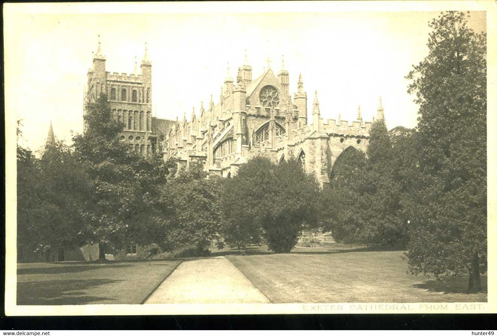 Exeter Cathedral From East Chandler - Exeter