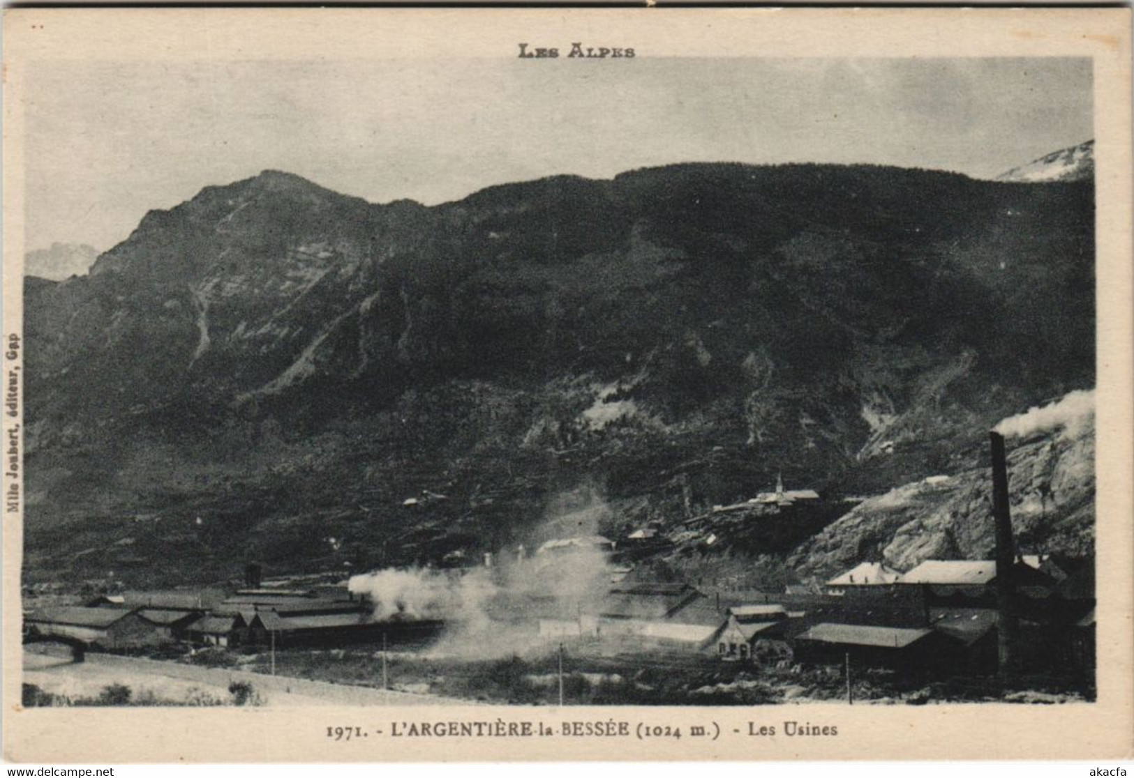 CPA L'ARGENTIERE-la-BESSEE Les Usines (1199063) - L'Argentiere La Besse