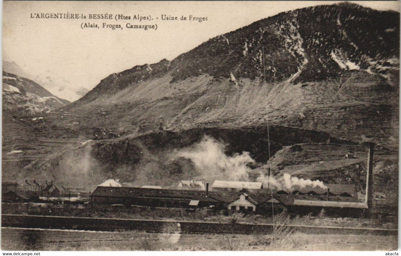 CPA L'ARGENTIERE-la-BESSEE Usine De Froges (1199901) - L'Argentiere La Besse